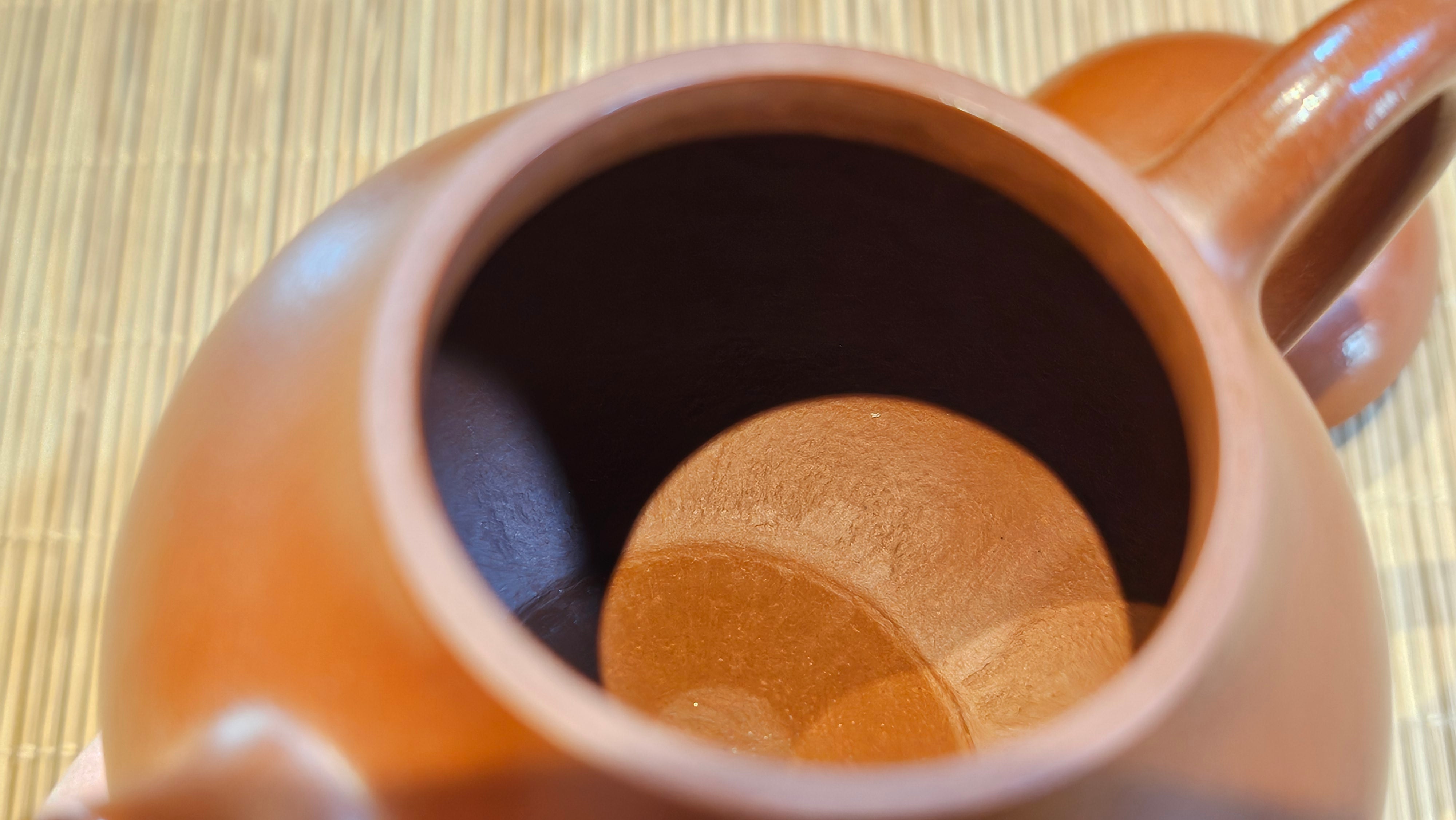 Qie Gua 茄瓜, 140.6ml, Xiao Mei Yao Zhu Ni 小煤窑朱泥,  by our Collaborative Craftsman Wang Hui 王慧 ~ Congratulations to Mr L.M., 0919hrs 26th May 2025, Kassel, Germany 🇩🇪.