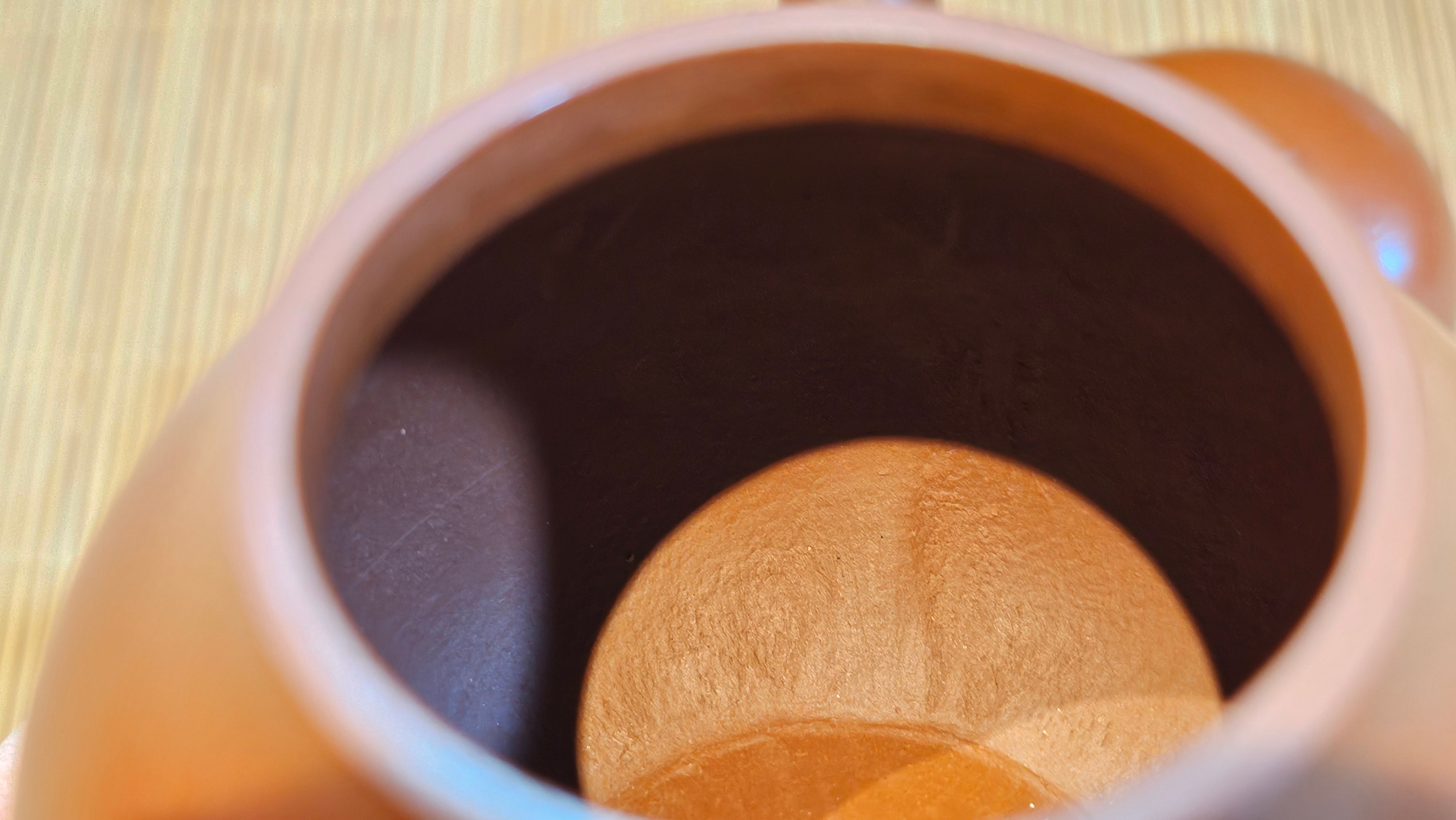 Qie Gua 茄瓜, 140.6ml, Xiao Mei Yao Zhu Ni 小煤窑朱泥,  by our Collaborative Craftsman Wang Hui 王慧 ~ Congratulations to Mr L.M., 0919hrs 26th May 2025, Kassel, Germany 🇩🇪.