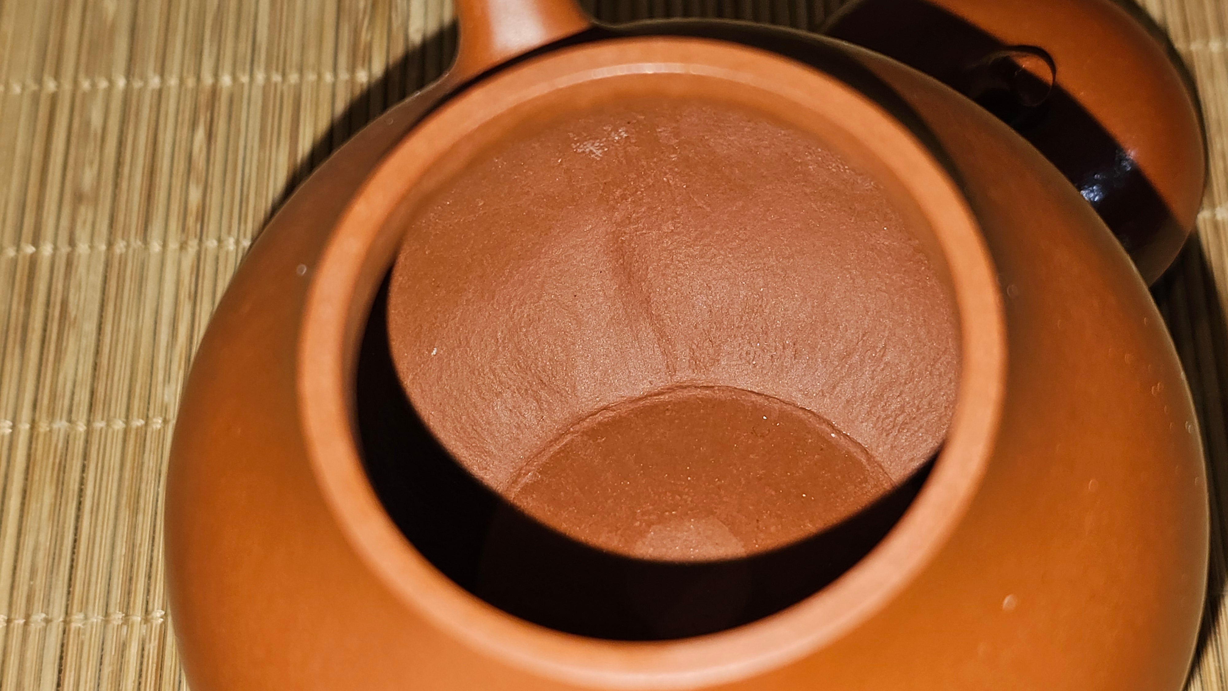 Qie Gua 茄瓜, 140.6ml, Xiao Mei Yao Zhu Ni 小煤窑朱泥,  by our Collaborative Craftsman Wang Hui 王慧 ~ Congratulations to Mr L.M., 0919hrs 26th May 2025, Kassel, Germany 🇩🇪.