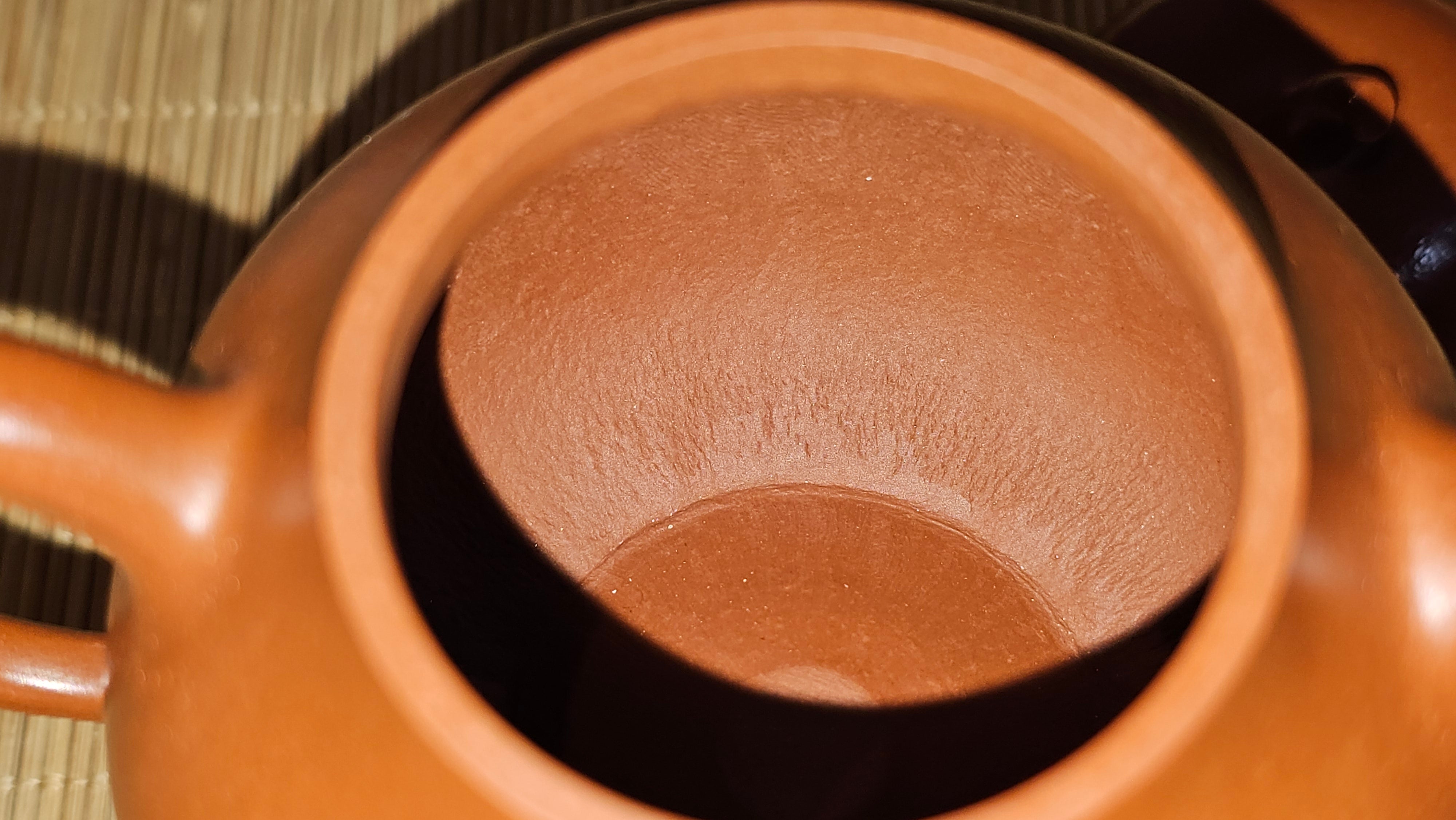 Qie Gua 茄瓜, 140.6ml, Xiao Mei Yao Zhu Ni 小煤窑朱泥,  by our Collaborative Craftsman Wang Hui 王慧 ~ Congratulations to Mr L.M., 0919hrs 26th May 2025, Kassel, Germany 🇩🇪.