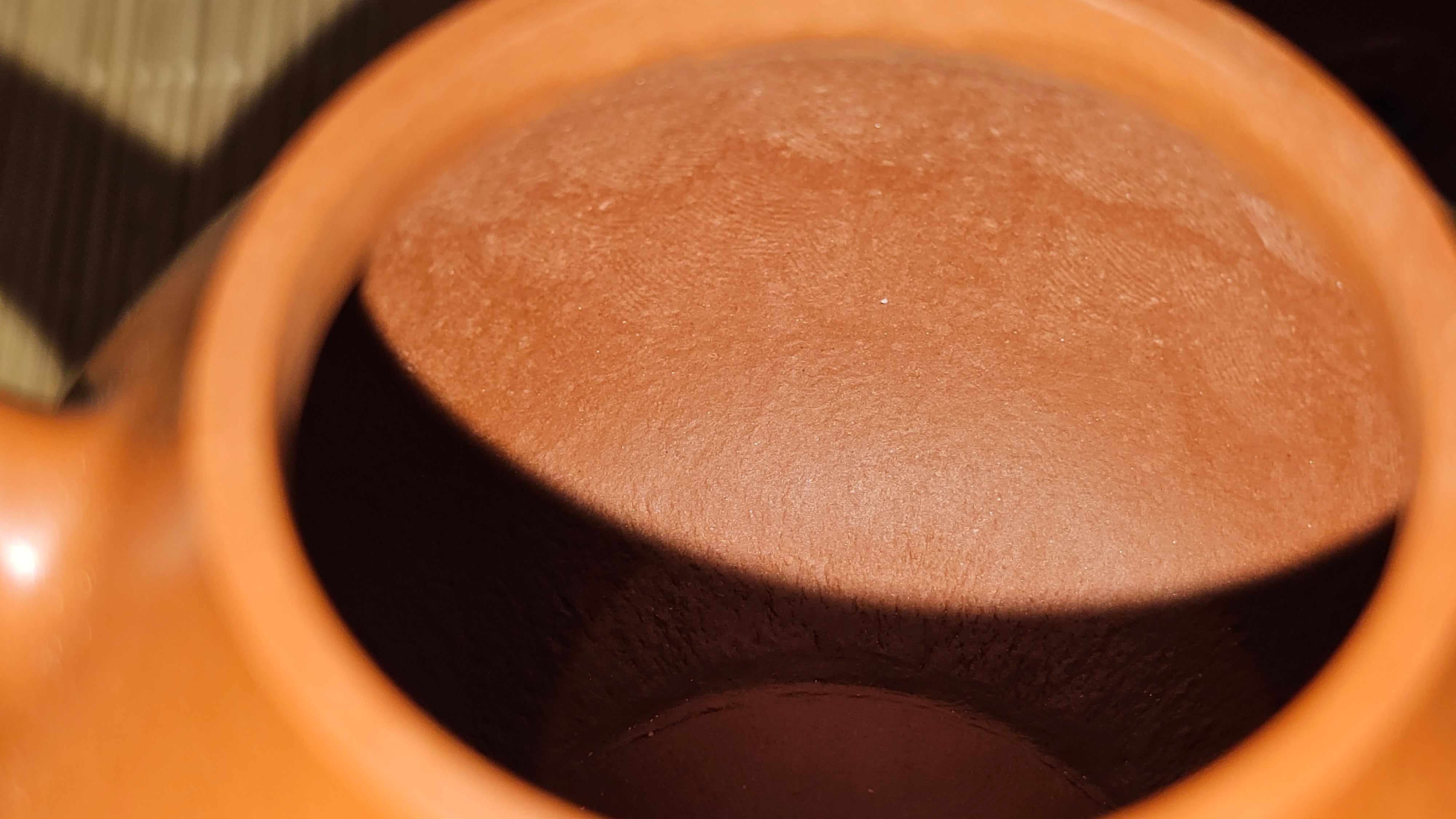 Qie Gua 茄瓜, 140.6ml, Xiao Mei Yao Zhu Ni 小煤窑朱泥,  by our Collaborative Craftsman Wang Hui 王慧 ~ Congratulations to Mr L.M., 0919hrs 26th May 2025, Kassel, Germany 🇩🇪.