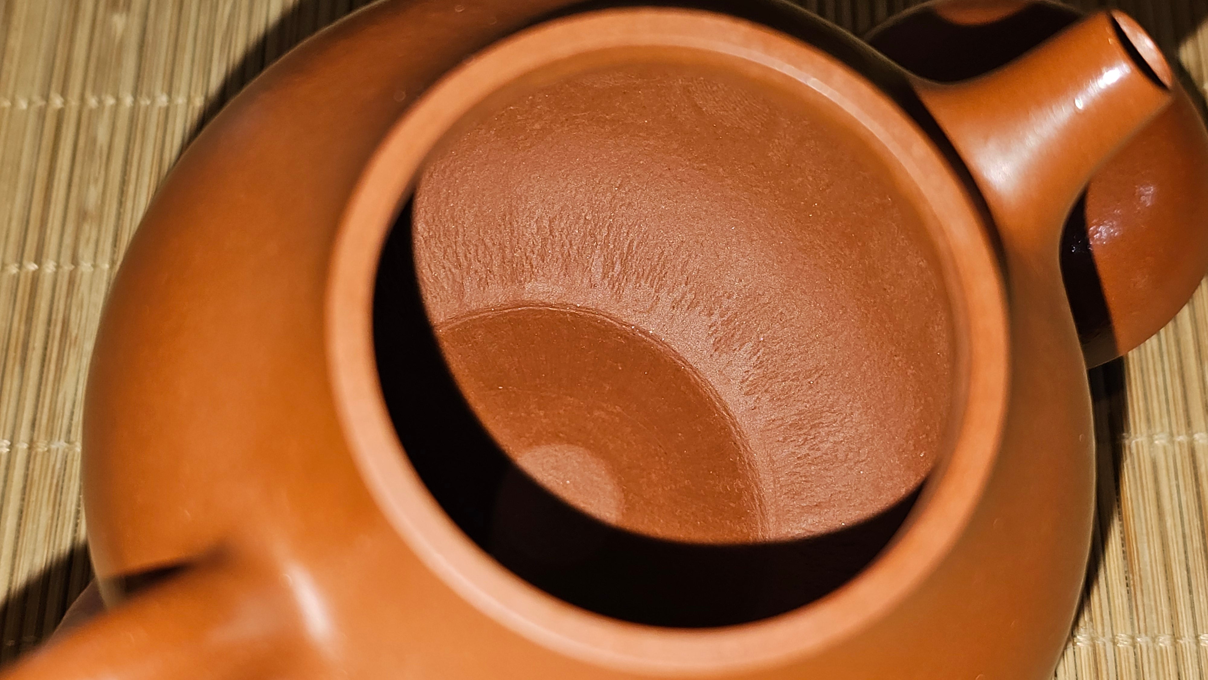 Qie Gua 茄瓜, 140.6ml, Xiao Mei Yao Zhu Ni 小煤窑朱泥,  by our Collaborative Craftsman Wang Hui 王慧 ~ Congratulations to Mr L.M., 0919hrs 26th May 2025, Kassel, Germany 🇩🇪.