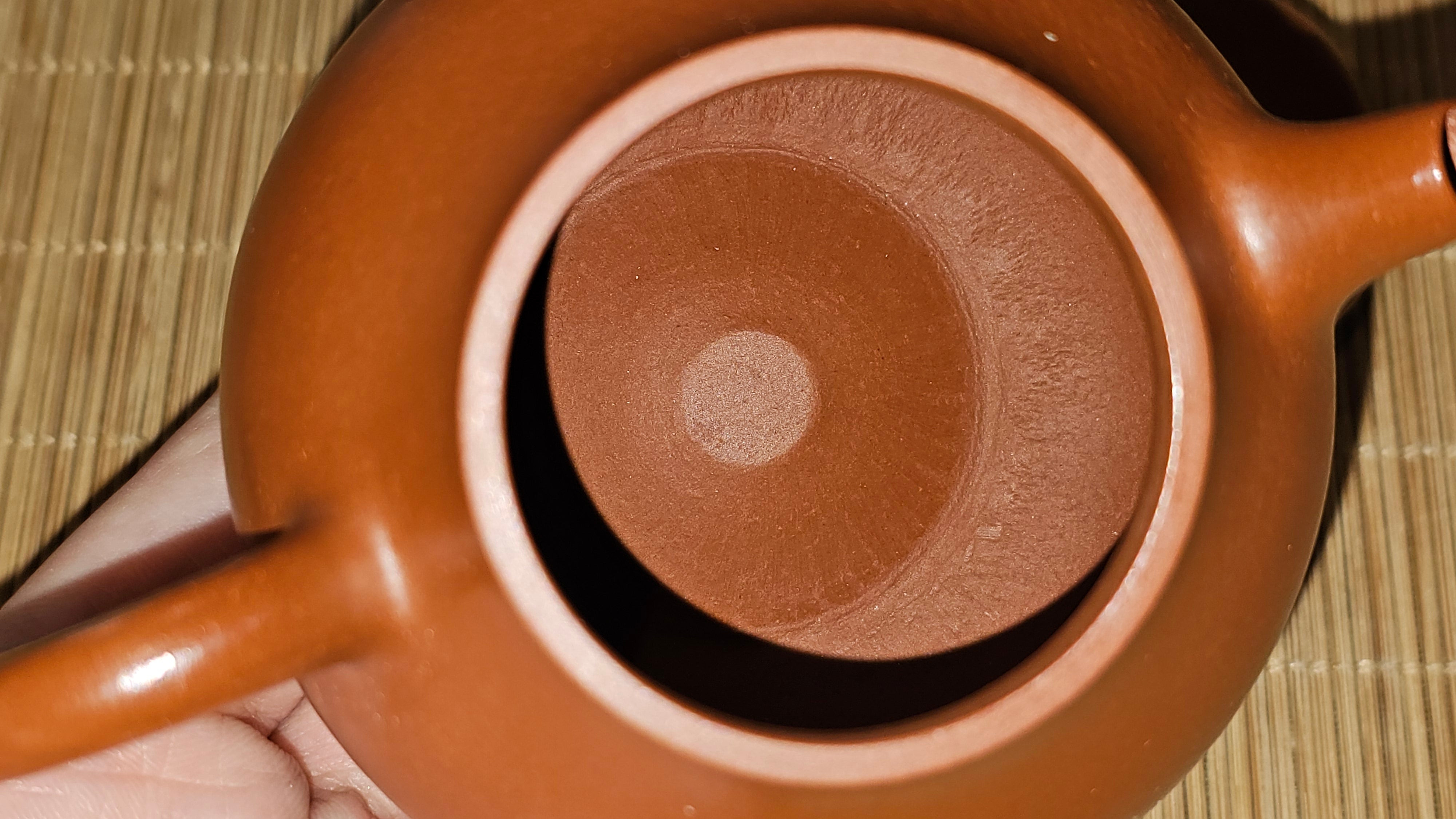 Qie Gua 茄瓜, 140.6ml, Xiao Mei Yao Zhu Ni 小煤窑朱泥,  by our Collaborative Craftsman Wang Hui 王慧 ~ Congratulations to Mr L.M., 0919hrs 26th May 2025, Kassel, Germany 🇩🇪.