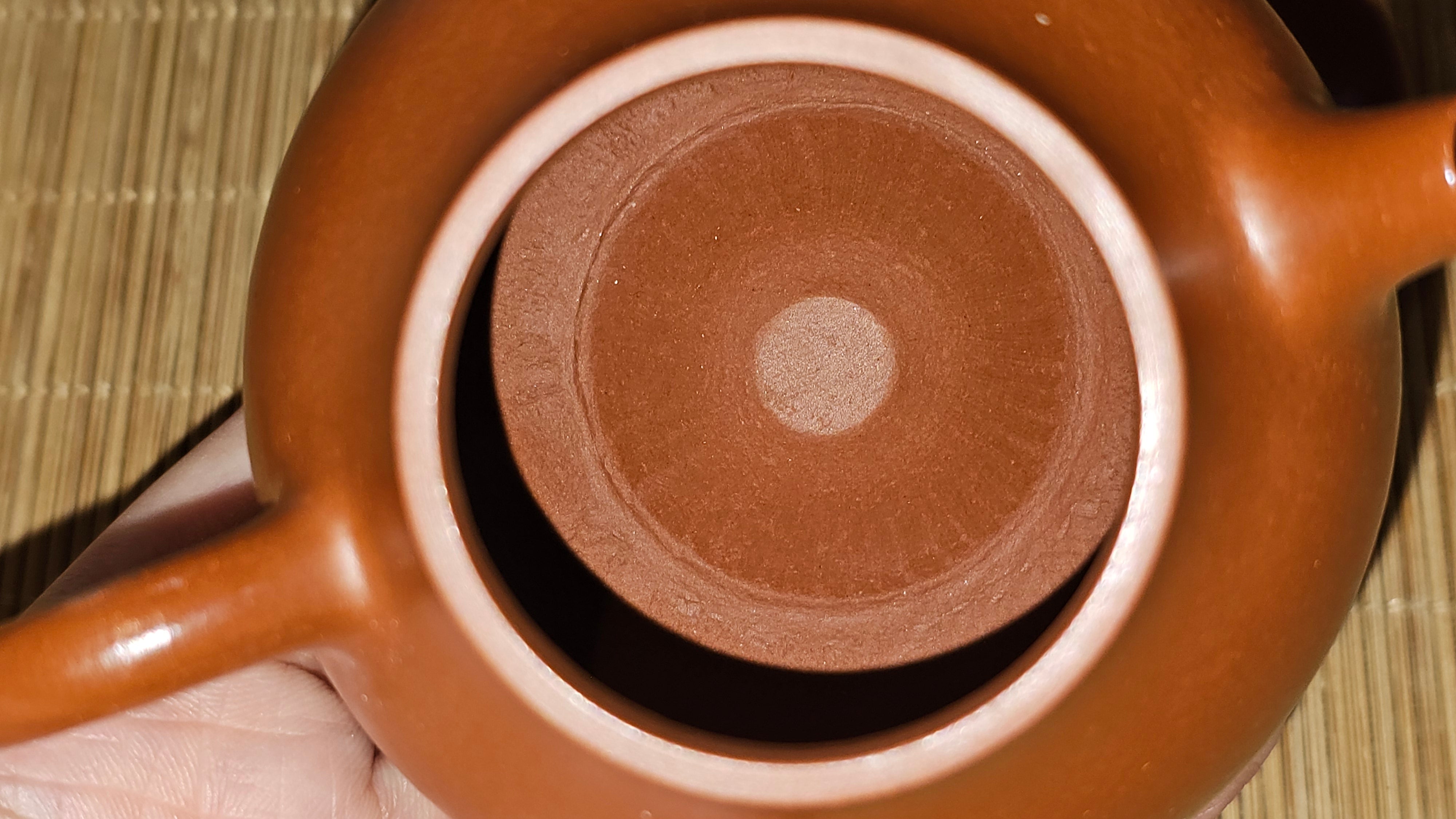 Qie Gua 茄瓜, 140.6ml, Xiao Mei Yao Zhu Ni 小煤窑朱泥,  by our Collaborative Craftsman Wang Hui 王慧 ~ Congratulations to Mr L.M., 0919hrs 26th May 2025, Kassel, Germany 🇩🇪.