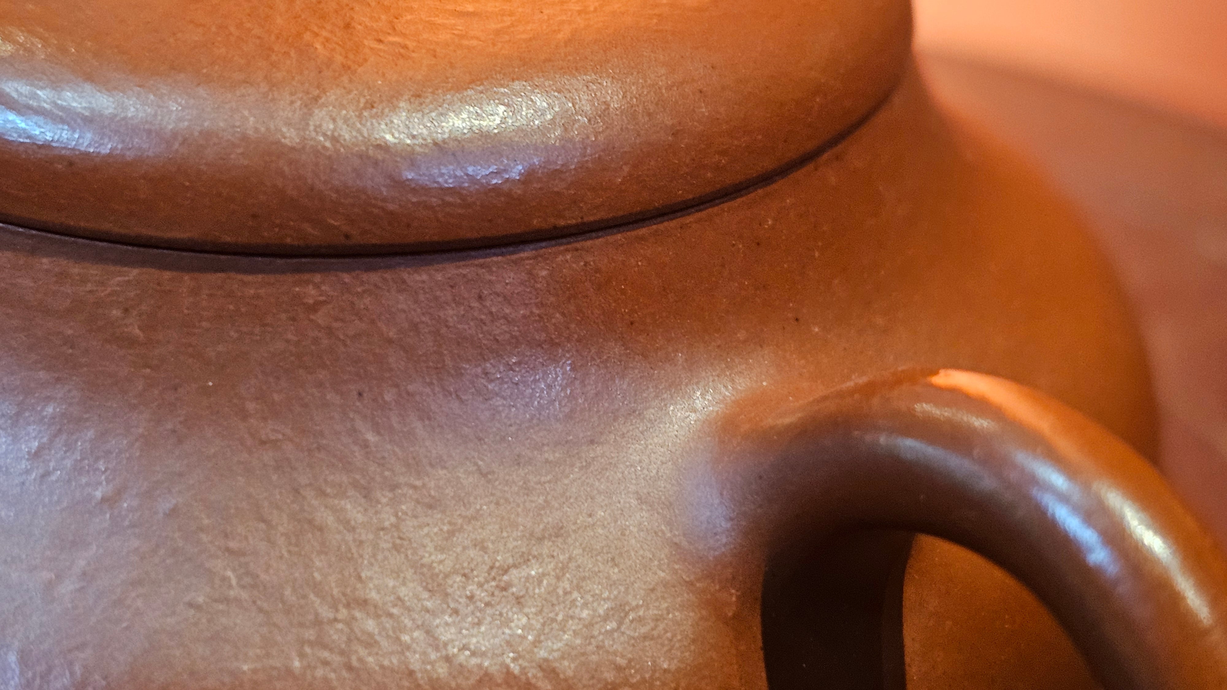 Jing Le 静乐 ~ "Quiet happiness", 96.0ml, Xiao Mei Yao Zhu Ni 小煤窑朱泥, by our Collaborative Craftsman Wang Xing 王兴 ~ Congratulations to Mr P.E., 2302hrs 22nd May 2025, Seattle, WA.