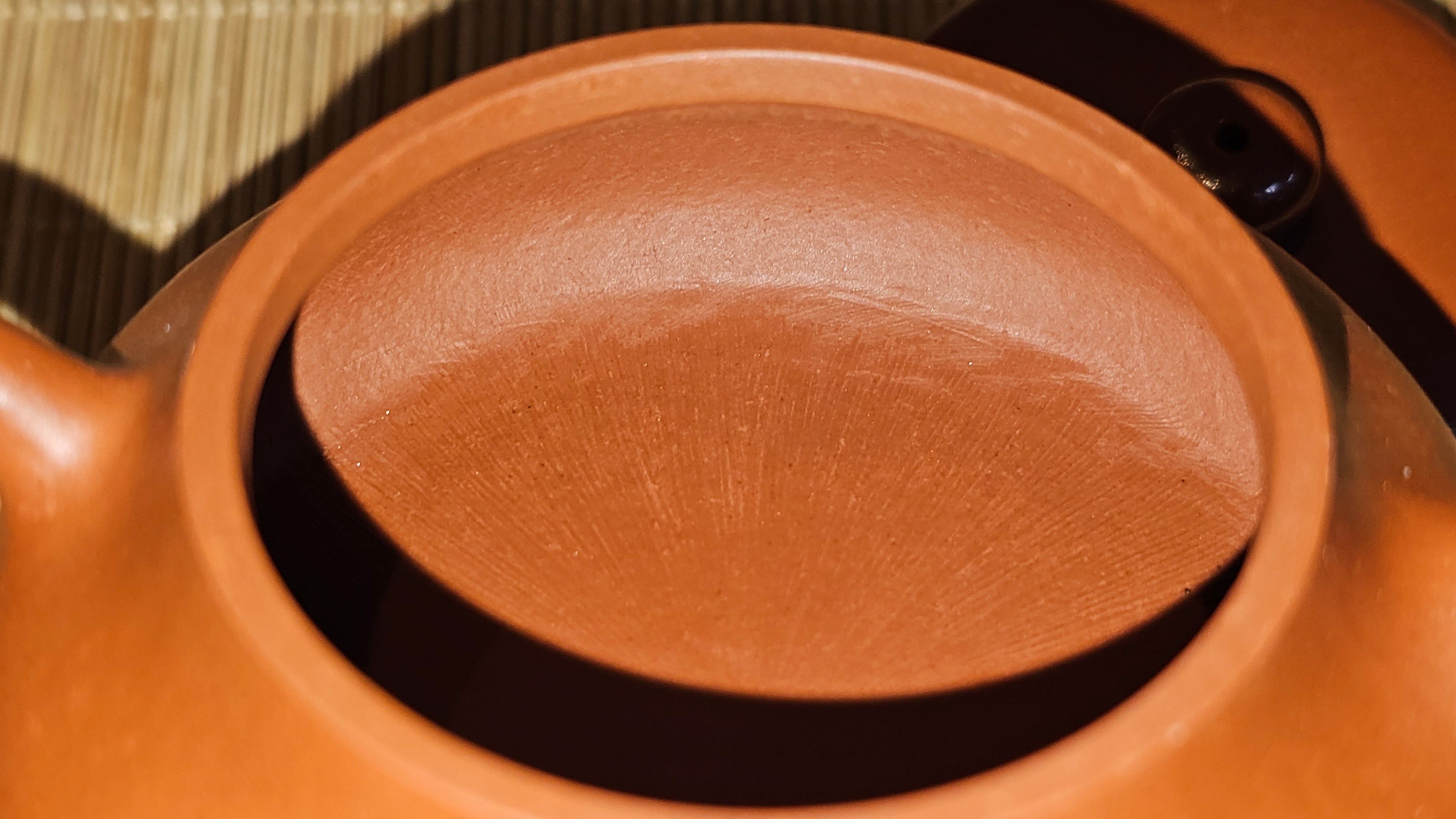 Jing Le 静乐 ~ "Quiet happiness", 96.0ml, Xiao Mei Yao Zhu Ni 小煤窑朱泥, by our Collaborative Craftsman Wang Xing 王兴 ~ Congratulations to Mr P.E., 2302hrs 22nd May 2025, Seattle, WA.