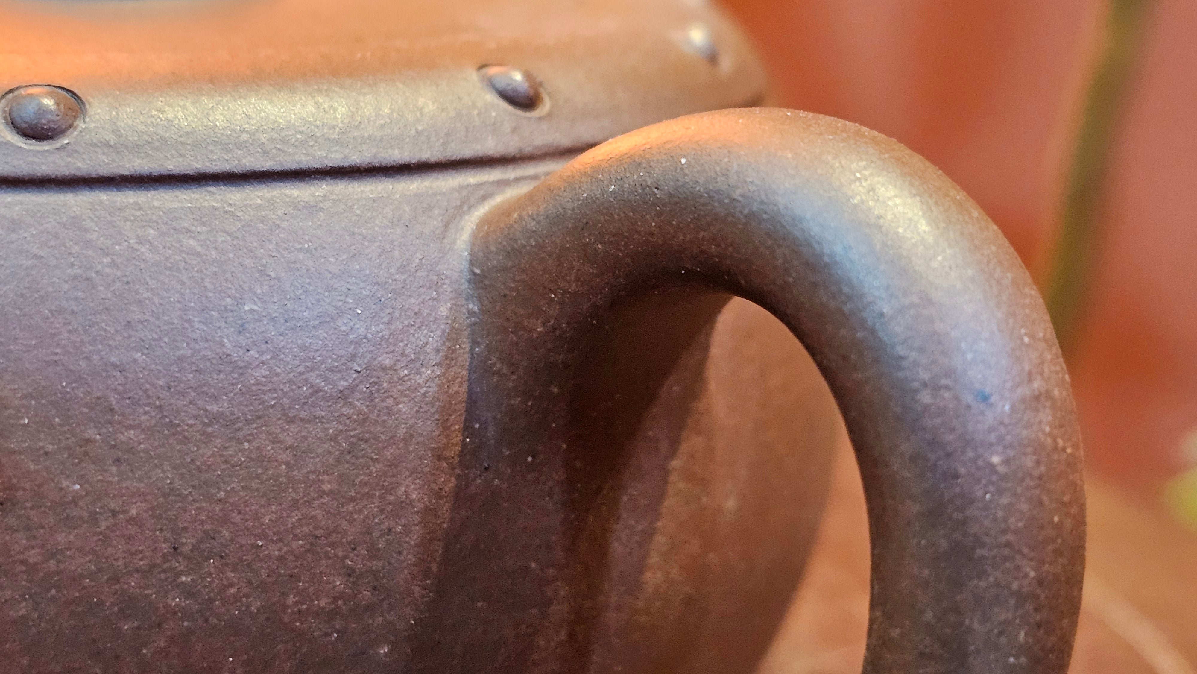 Ru Yi Gu 如意鼓, 206.8ml, Di Cao Qing Zi Ni 底槽青紫泥, by our Craftsman Li Qiu Lin 李秋林 ~ Congratulations to Mr A.D.P., 0111hrs 29th May 2025, Leuven, Belgium 🇧🇪.