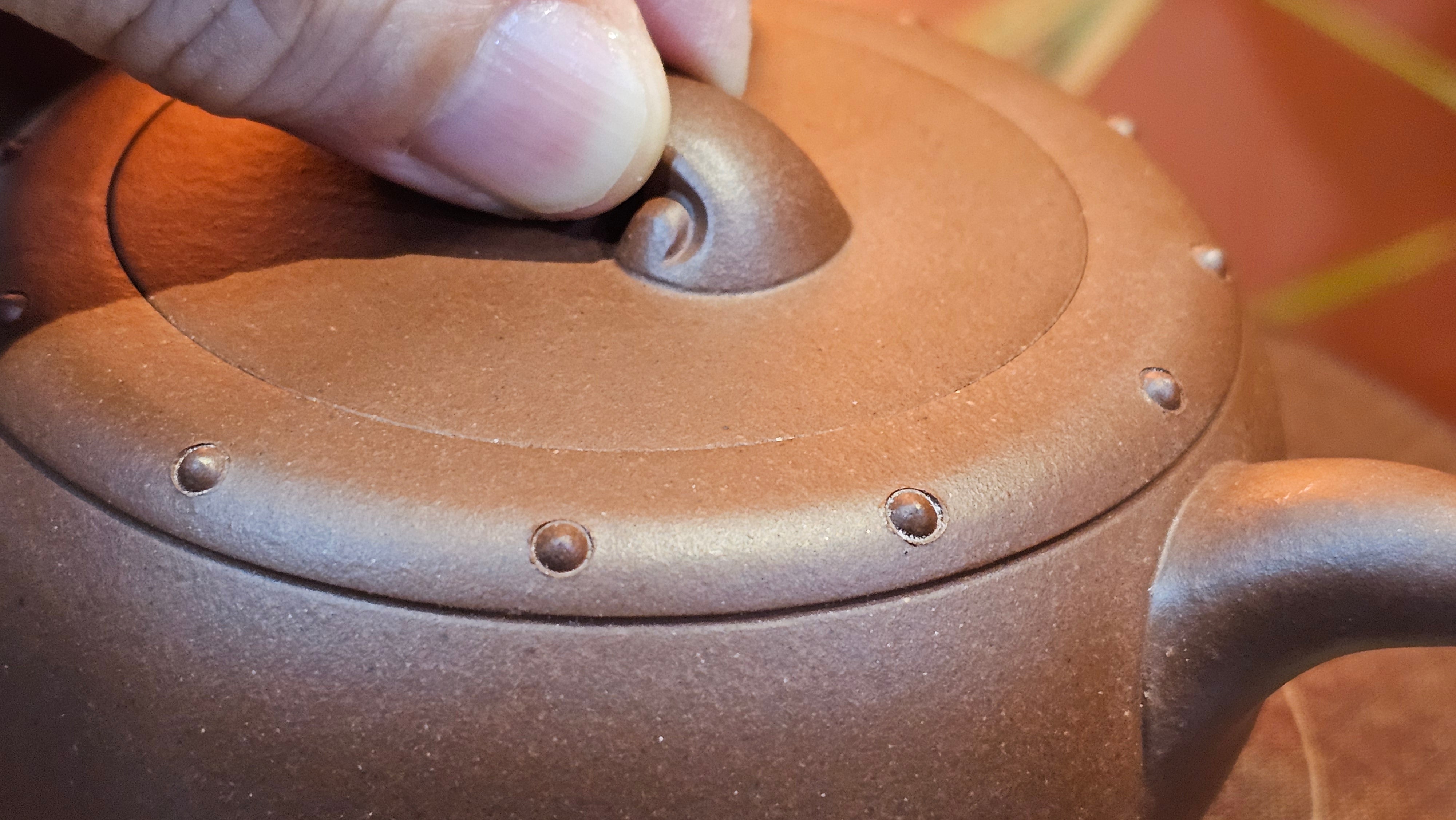 Ru Yi Gu 如意鼓, 206.8ml, Di Cao Qing Zi Ni 底槽青紫泥, by our Craftsman Li Qiu Lin 李秋林 ~ Congratulations to Mr A.D.P., 0111hrs 29th May 2025, Leuven, Belgium 🇧🇪.