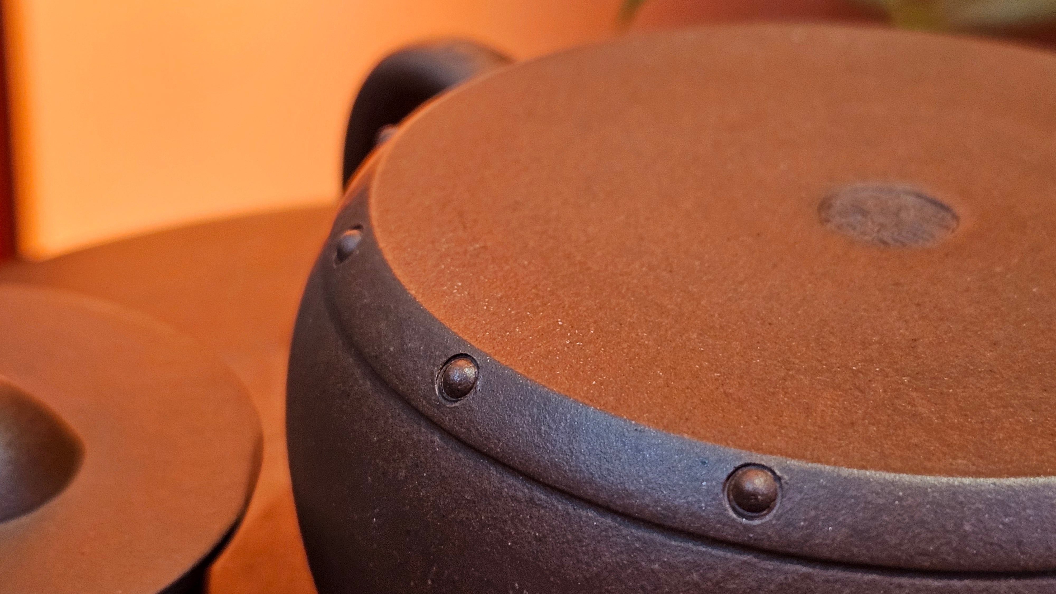 Ru Yi Gu 如意鼓, 206.8ml, Di Cao Qing Zi Ni 底槽青紫泥, by our Craftsman Li Qiu Lin 李秋林 ~ Congratulations to Mr A.D.P., 0111hrs 29th May 2025, Leuven, Belgium 🇧🇪.