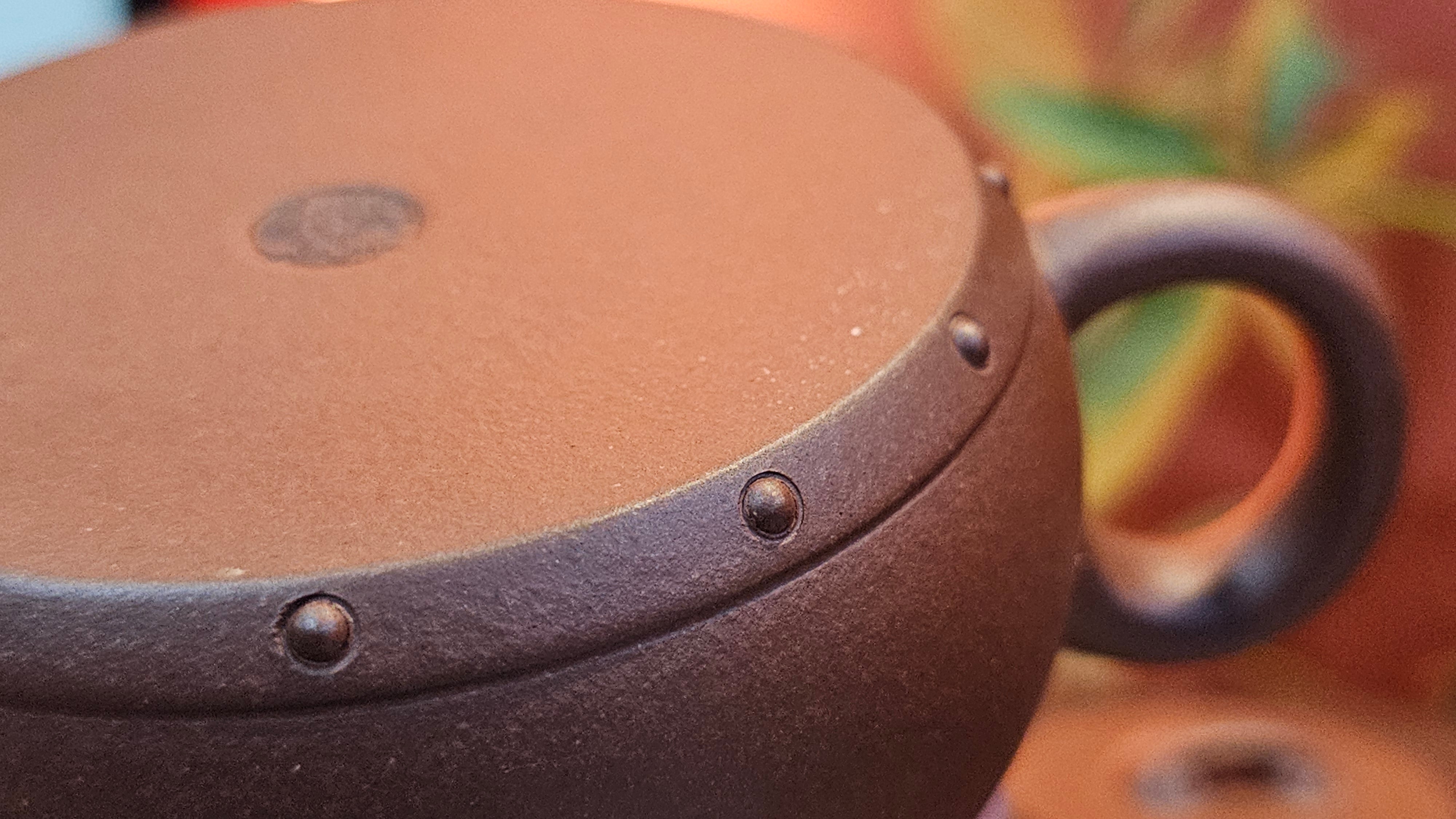 Ru Yi Gu 如意鼓, 206.8ml, Di Cao Qing Zi Ni 底槽青紫泥, by our Craftsman Li Qiu Lin 李秋林 ~ Congratulations to Mr A.D.P., 0111hrs 29th May 2025, Leuven, Belgium 🇧🇪.