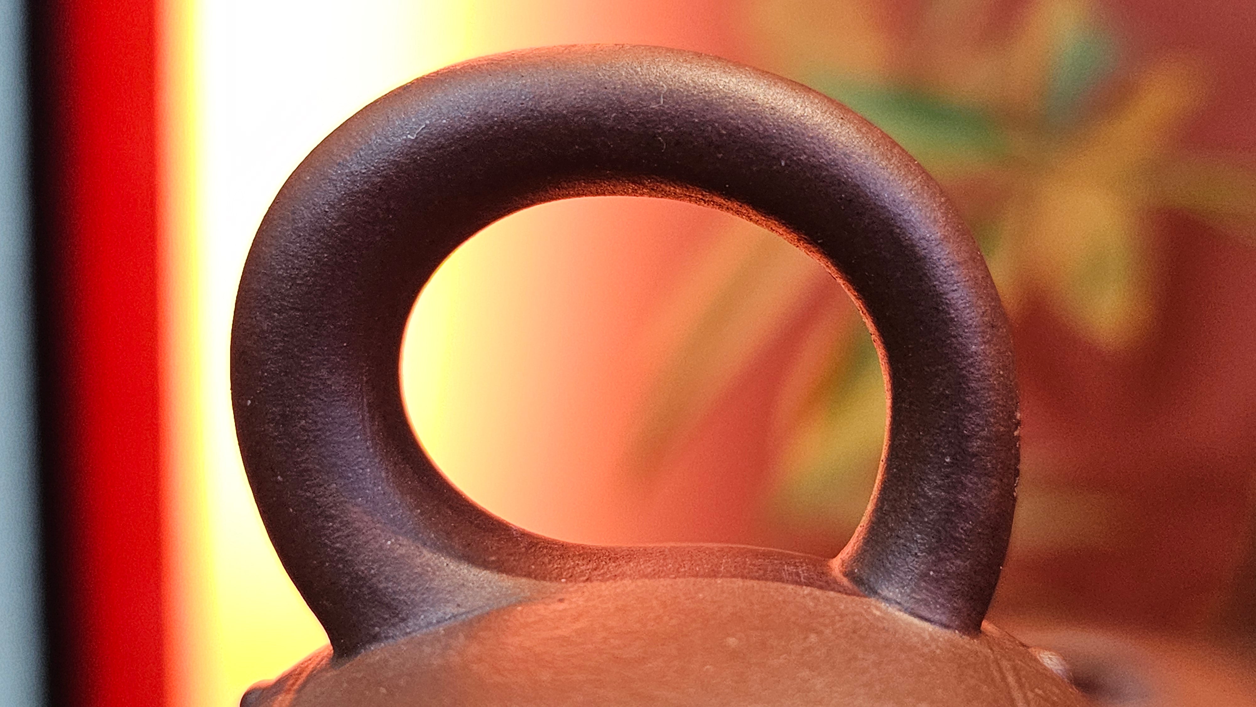 Ru Yi Gu 如意鼓, 206.8ml, Di Cao Qing Zi Ni 底槽青紫泥, by our Craftsman Li Qiu Lin 李秋林 ~ Congratulations to Mr A.D.P., 0111hrs 29th May 2025, Leuven, Belgium 🇧🇪.