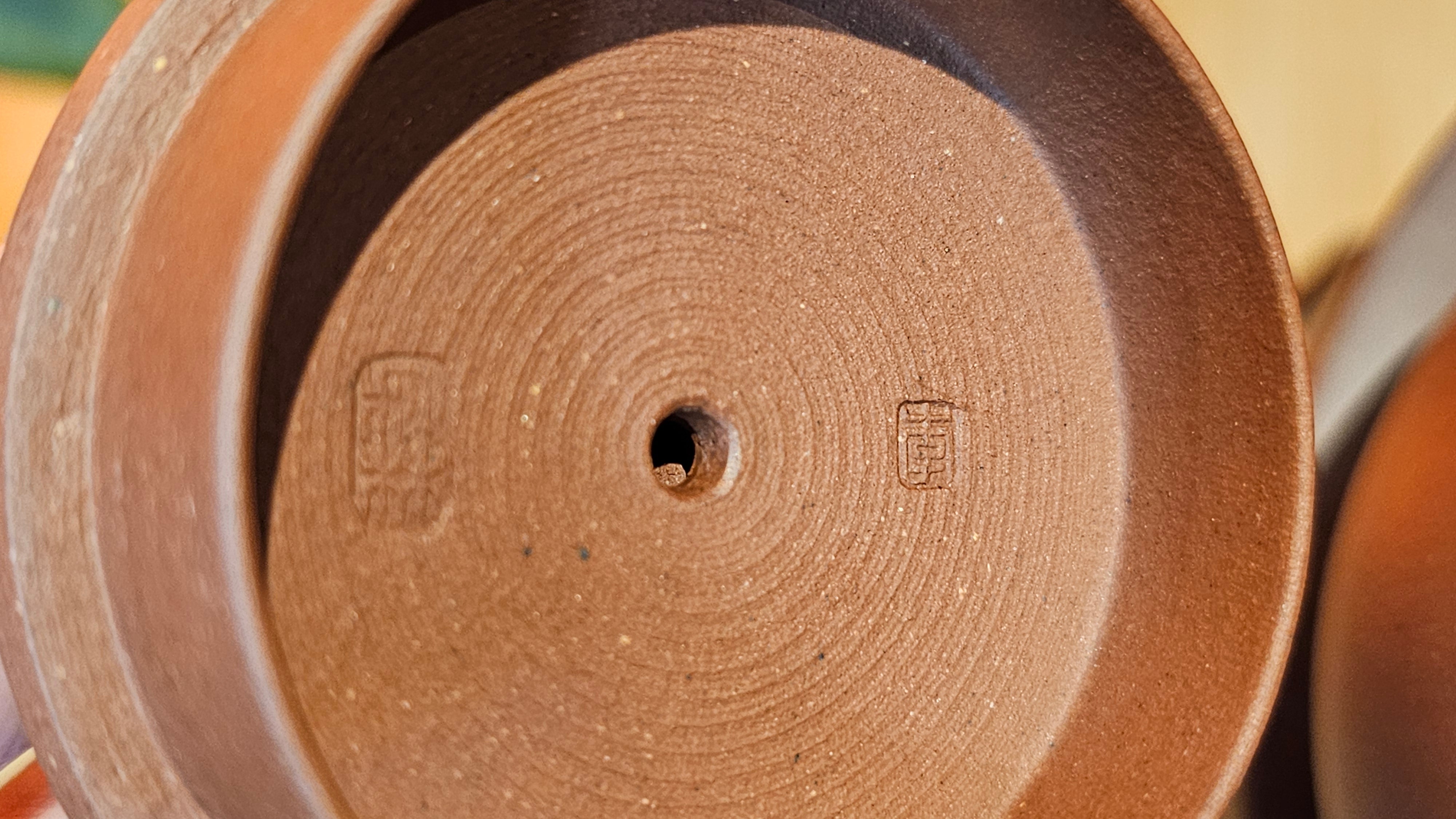 Ru Yi Gu 如意鼓, 206.8ml, Di Cao Qing Zi Ni 底槽青紫泥, by our Craftsman Li Qiu Lin 李秋林 ~ Congratulations to Mr A.D.P., 0111hrs 29th May 2025, Leuven, Belgium 🇧🇪.