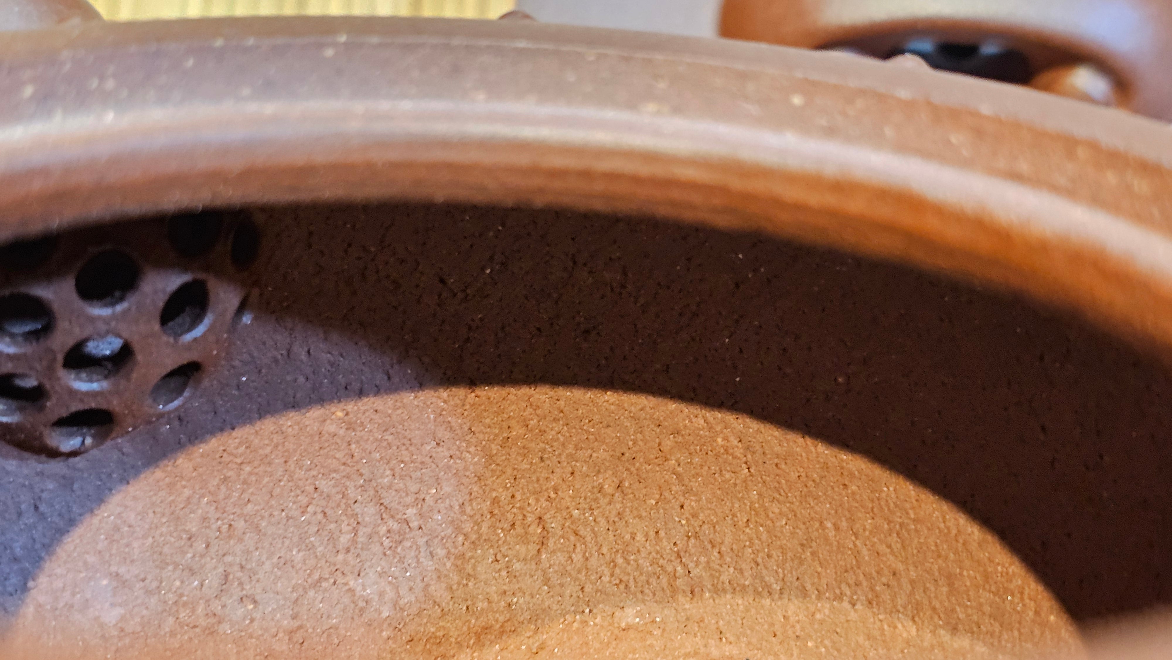 Ru Yi Gu 如意鼓, 206.8ml, Di Cao Qing Zi Ni 底槽青紫泥, by our Craftsman Li Qiu Lin 李秋林 ~ Congratulations to Mr A.D.P., 0111hrs 29th May 2025, Leuven, Belgium 🇧🇪.