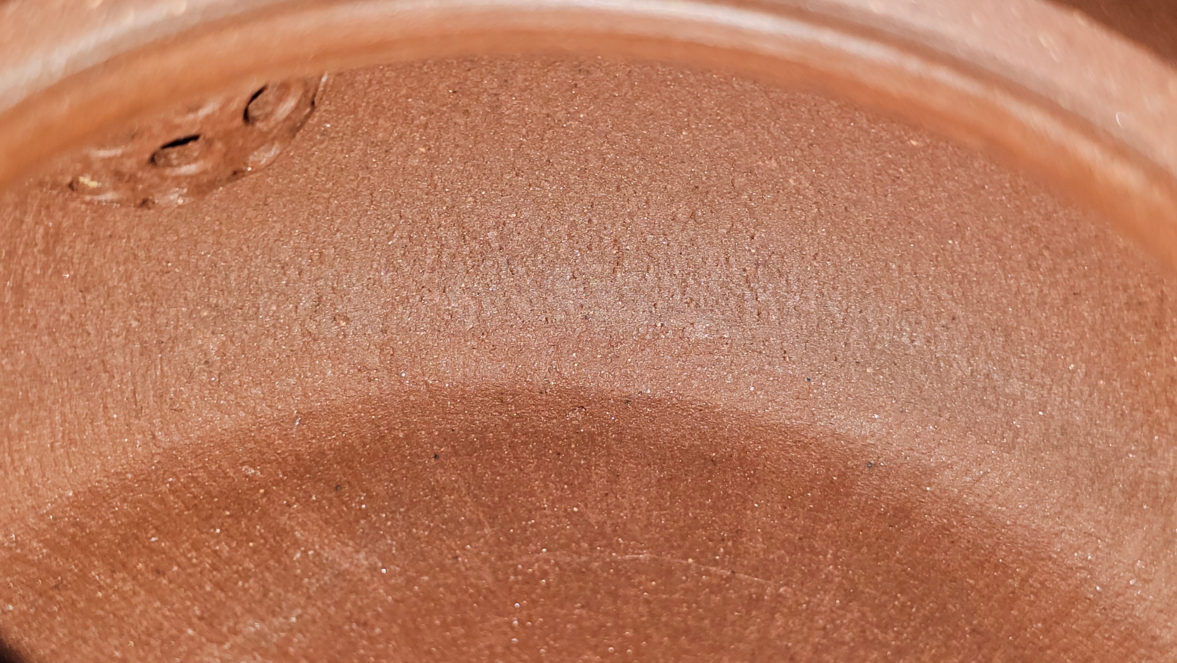 Ru Yi Gu 如意鼓, 206.8ml, Di Cao Qing Zi Ni 底槽青紫泥, by our Craftsman Li Qiu Lin 李秋林 ~ Congratulations to Mr A.D.P., 0111hrs 29th May 2025, Leuven, Belgium 🇧🇪.