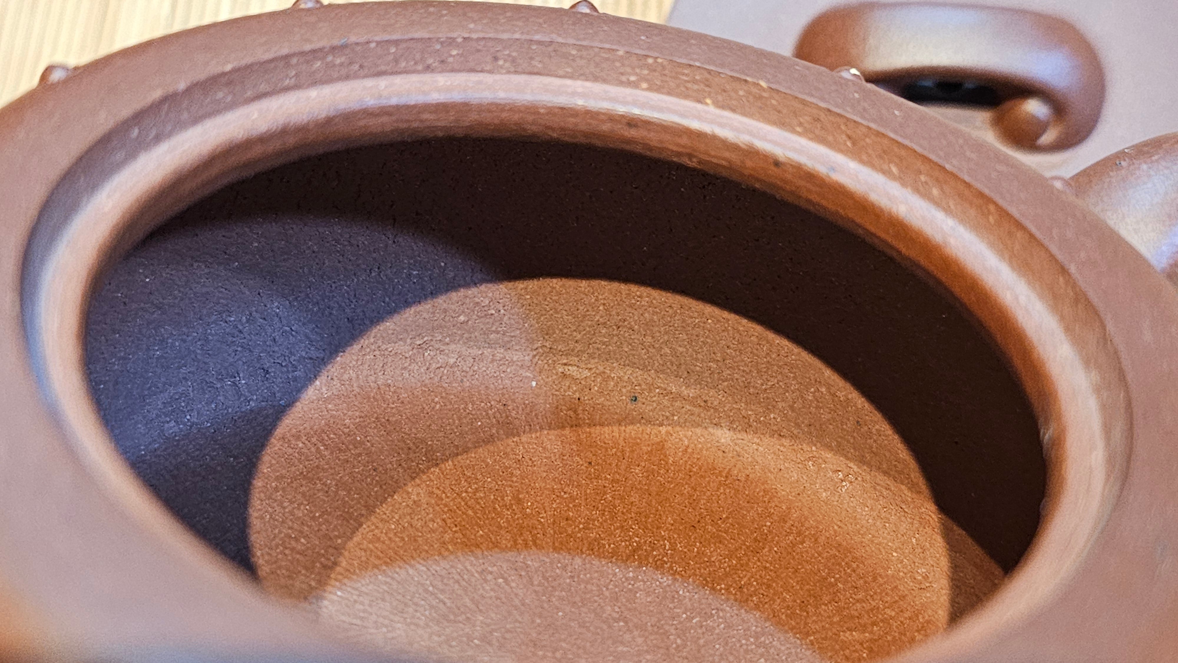 Ru Yi Gu 如意鼓, 206.8ml, Di Cao Qing Zi Ni 底槽青紫泥, by our Craftsman Li Qiu Lin 李秋林 ~ Congratulations to Mr A.D.P., 0111hrs 29th May 2025, Leuven, Belgium 🇧🇪.