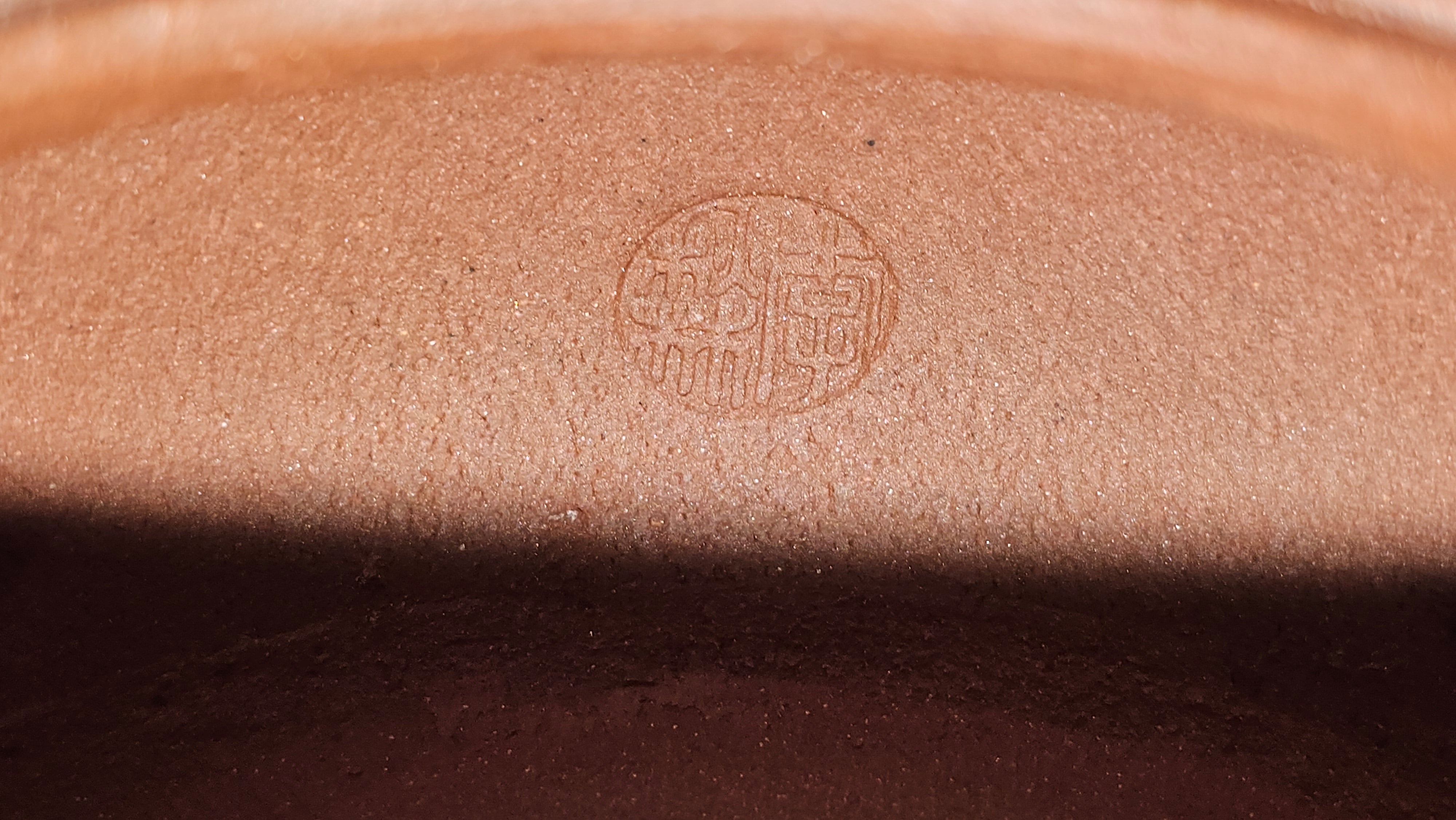 Ru Yi Gu 如意鼓, 206.8ml, Di Cao Qing Zi Ni 底槽青紫泥, by our Craftsman Li Qiu Lin 李秋林 ~ Congratulations to Mr A.D.P., 0111hrs 29th May 2025, Leuven, Belgium 🇧🇪.