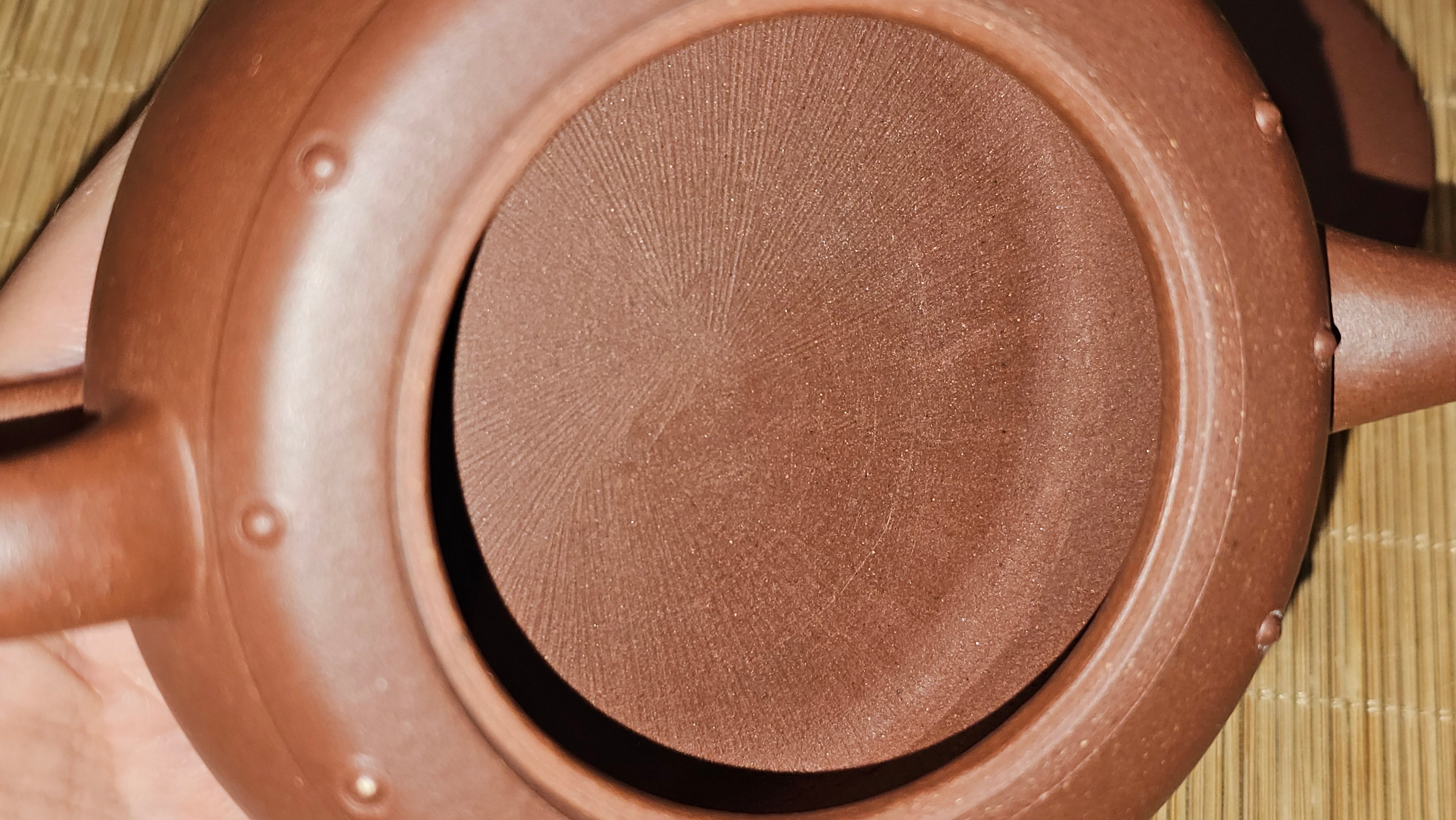 Ru Yi Gu 如意鼓, 206.8ml, Di Cao Qing Zi Ni 底槽青紫泥, by our Craftsman Li Qiu Lin 李秋林 ~ Congratulations to Mr A.D.P., 0111hrs 29th May 2025, Leuven, Belgium 🇧🇪.