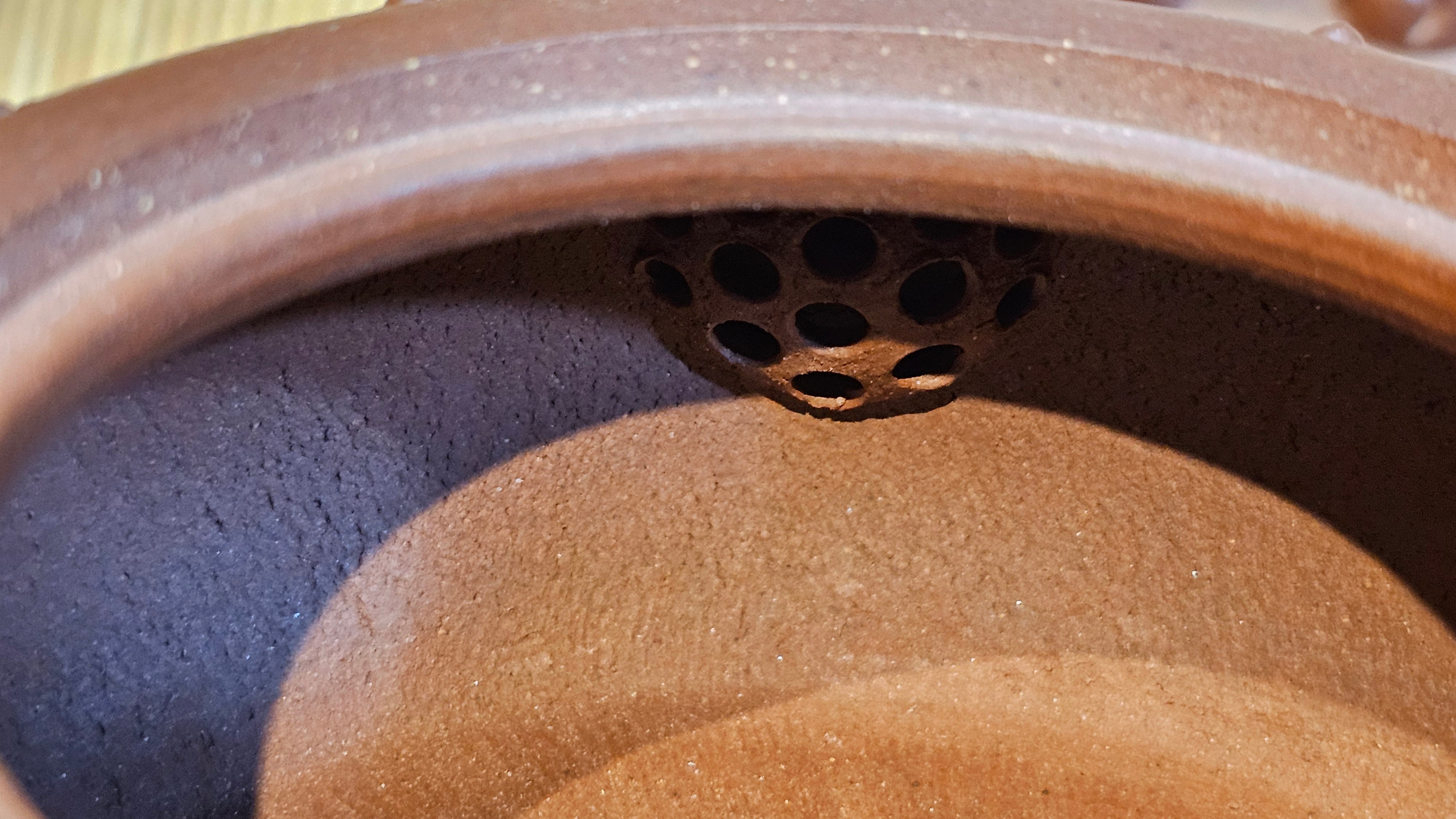 Ru Yi Gu 如意鼓, 206.8ml, Di Cao Qing Zi Ni 底槽青紫泥, by our Craftsman Li Qiu Lin 李秋林 ~ Congratulations to Mr A.D.P., 0111hrs 29th May 2025, Leuven, Belgium 🇧🇪.