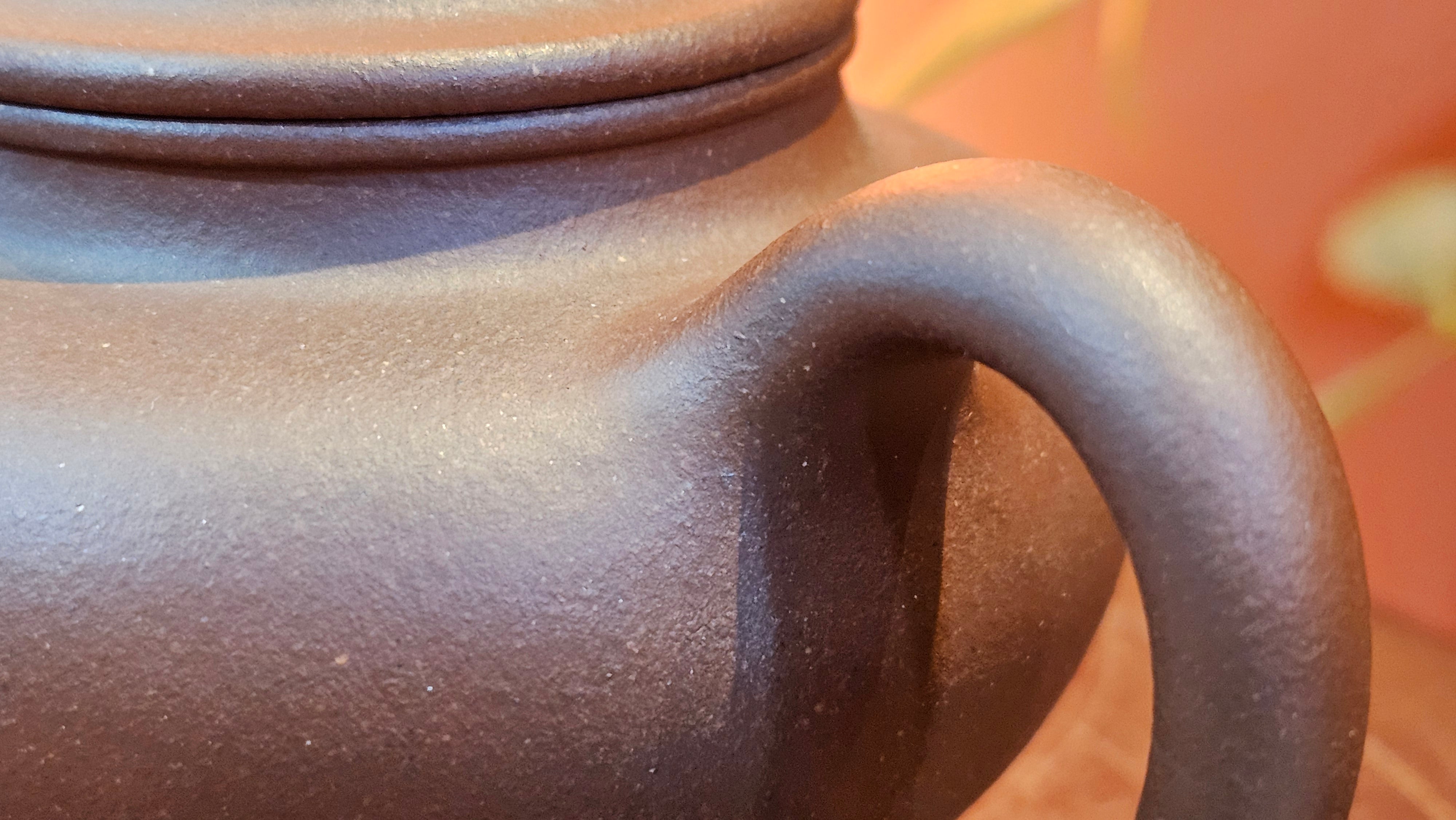 Duo Zhi 掇只, 211.9ml, Di Cao Qing Zi Ni 底槽青紫泥, by our Collaborative Craftsman Chen Fa Chu 陈法初 ~ Congratulations to Mr T.L., 1002hrs 14th June 2025, Singapore 🇸🇬.