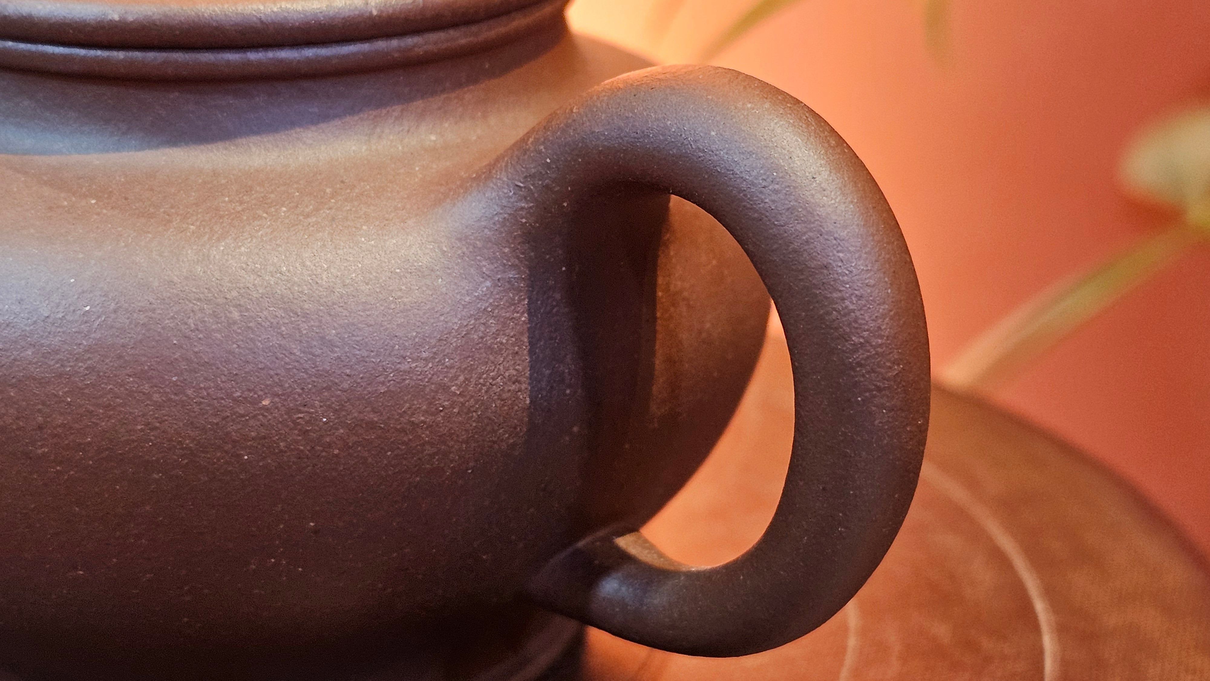 Duo Zhi 掇只, 211.9ml, Di Cao Qing Zi Ni 底槽青紫泥, by our Collaborative Craftsman Chen Fa Chu 陈法初 ~ Congratulations to Mr T.L., 1002hrs 14th June 2025, Singapore 🇸🇬.