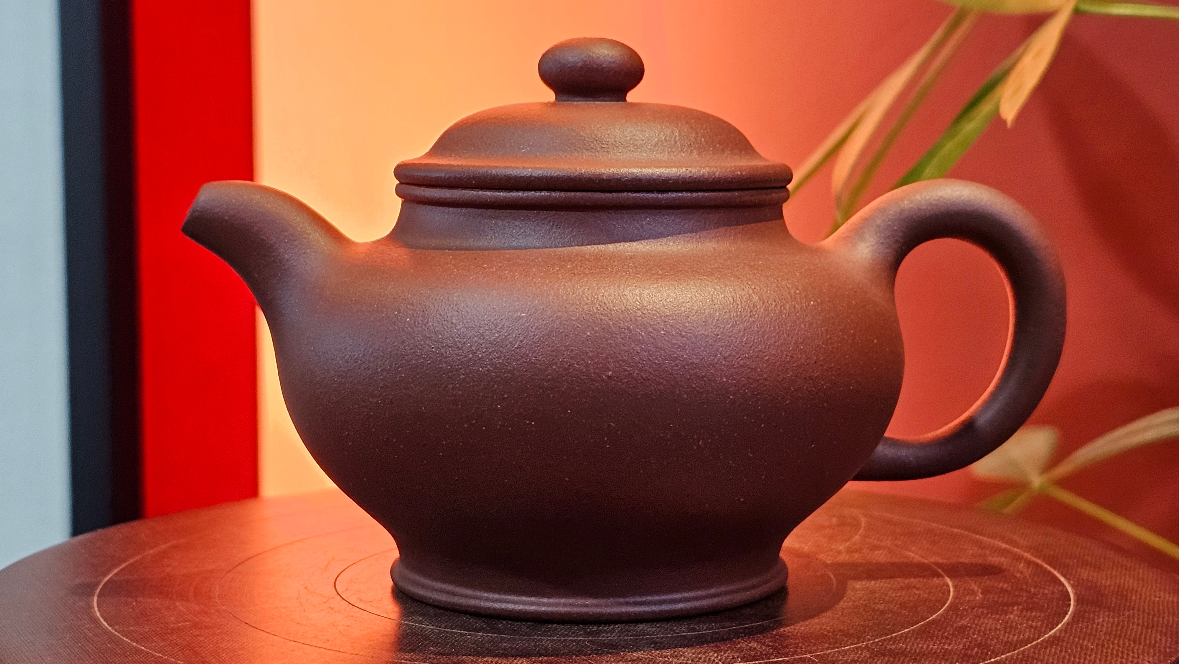 Duo Zhi 掇只, 211.9ml, Di Cao Qing Zi Ni 底槽青紫泥, by our Collaborative Craftsman Chen Fa Chu 陈法初 ~ Congratulations to Mr T.L., 1002hrs 14th June 2025, Singapore 🇸🇬.