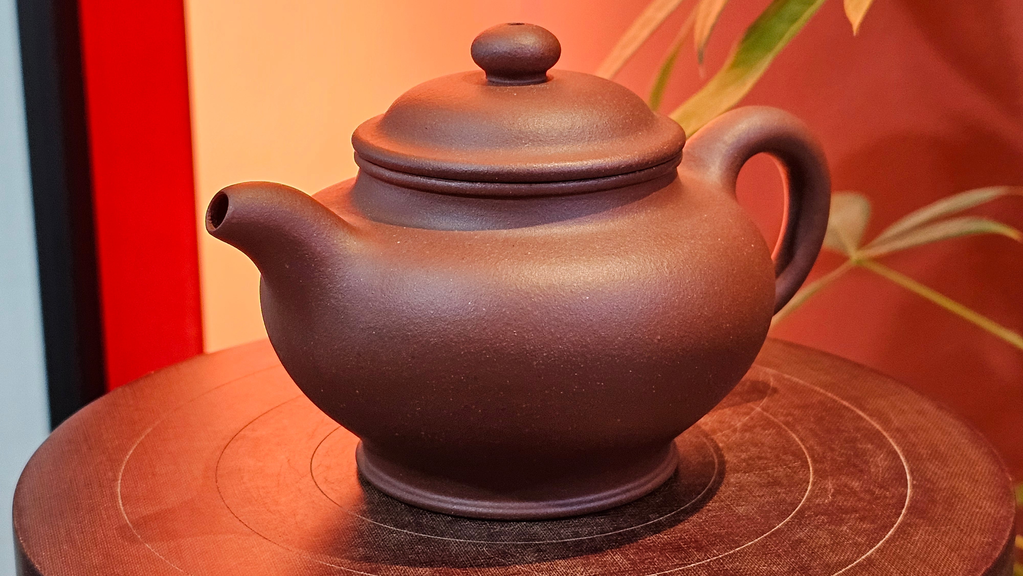 Duo Zhi 掇只, 211.9ml, Di Cao Qing Zi Ni 底槽青紫泥, by our Collaborative Craftsman Chen Fa Chu 陈法初 ~ Congratulations to Mr T.L., 1002hrs 14th June 2025, Singapore 🇸🇬.