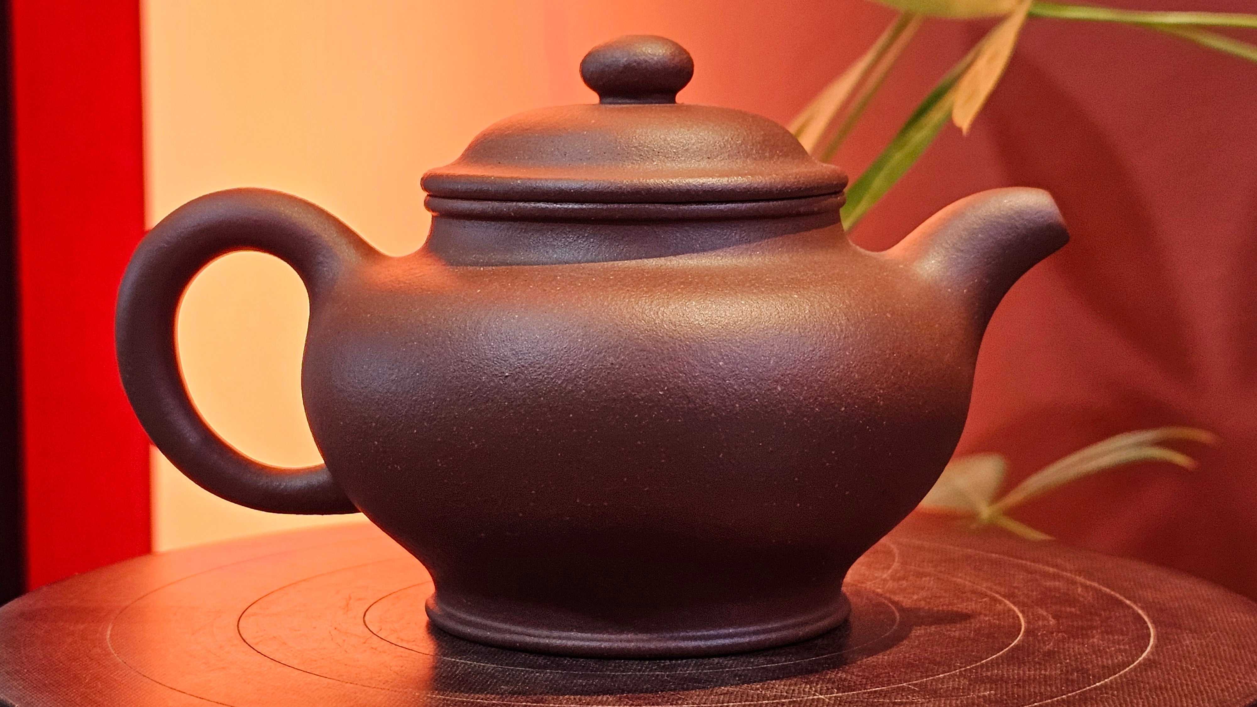 Duo Zhi 掇只, 211.9ml, Di Cao Qing Zi Ni 底槽青紫泥, by our Collaborative Craftsman Chen Fa Chu 陈法初 ~ Congratulations to Mr T.L., 1002hrs 14th June 2025, Singapore 🇸🇬.