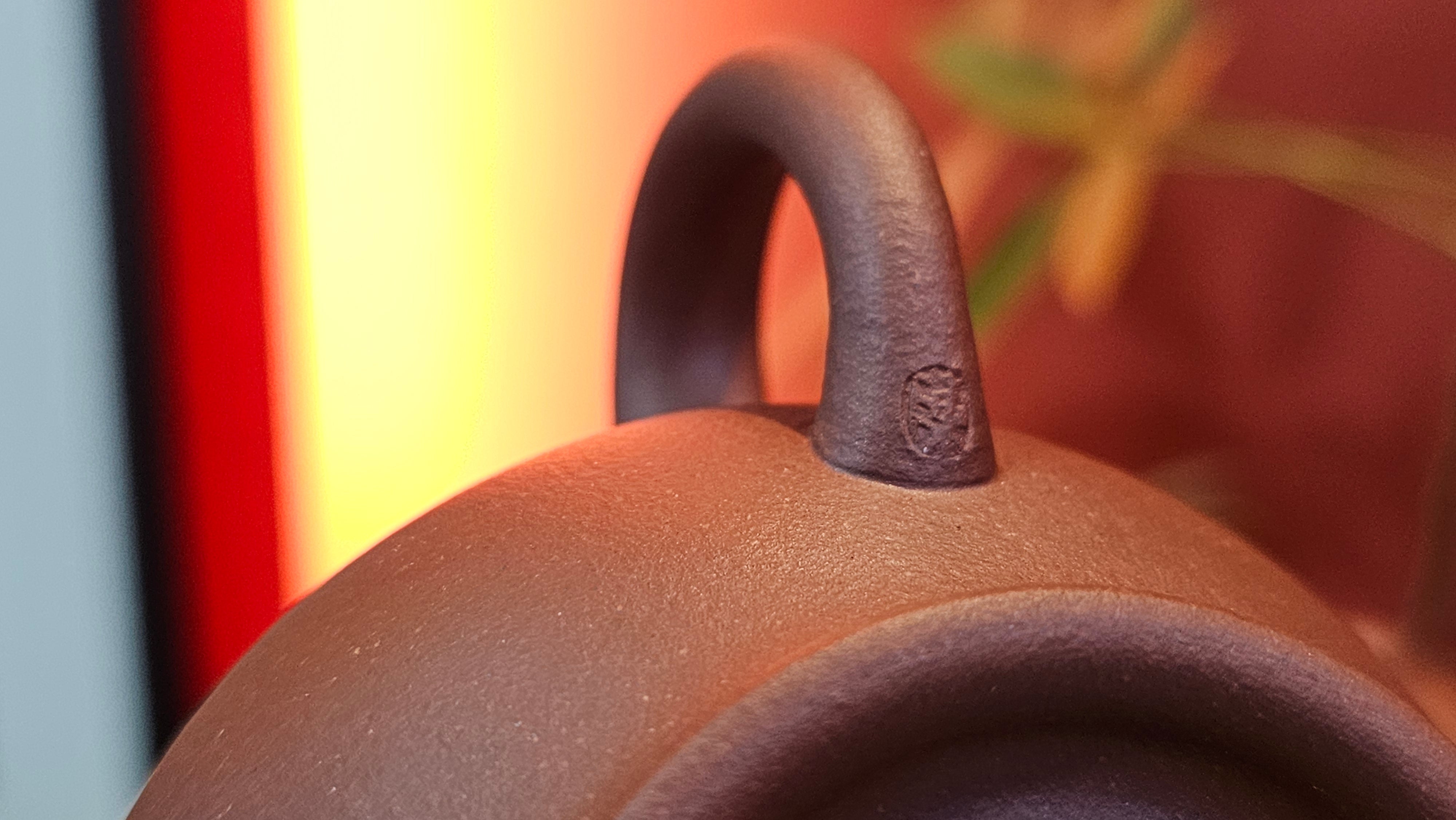 Duo Zhi 掇只, 211.9ml, Di Cao Qing Zi Ni 底槽青紫泥, by our Collaborative Craftsman Chen Fa Chu 陈法初 ~ Congratulations to Mr T.L., 1002hrs 14th June 2025, Singapore 🇸🇬.