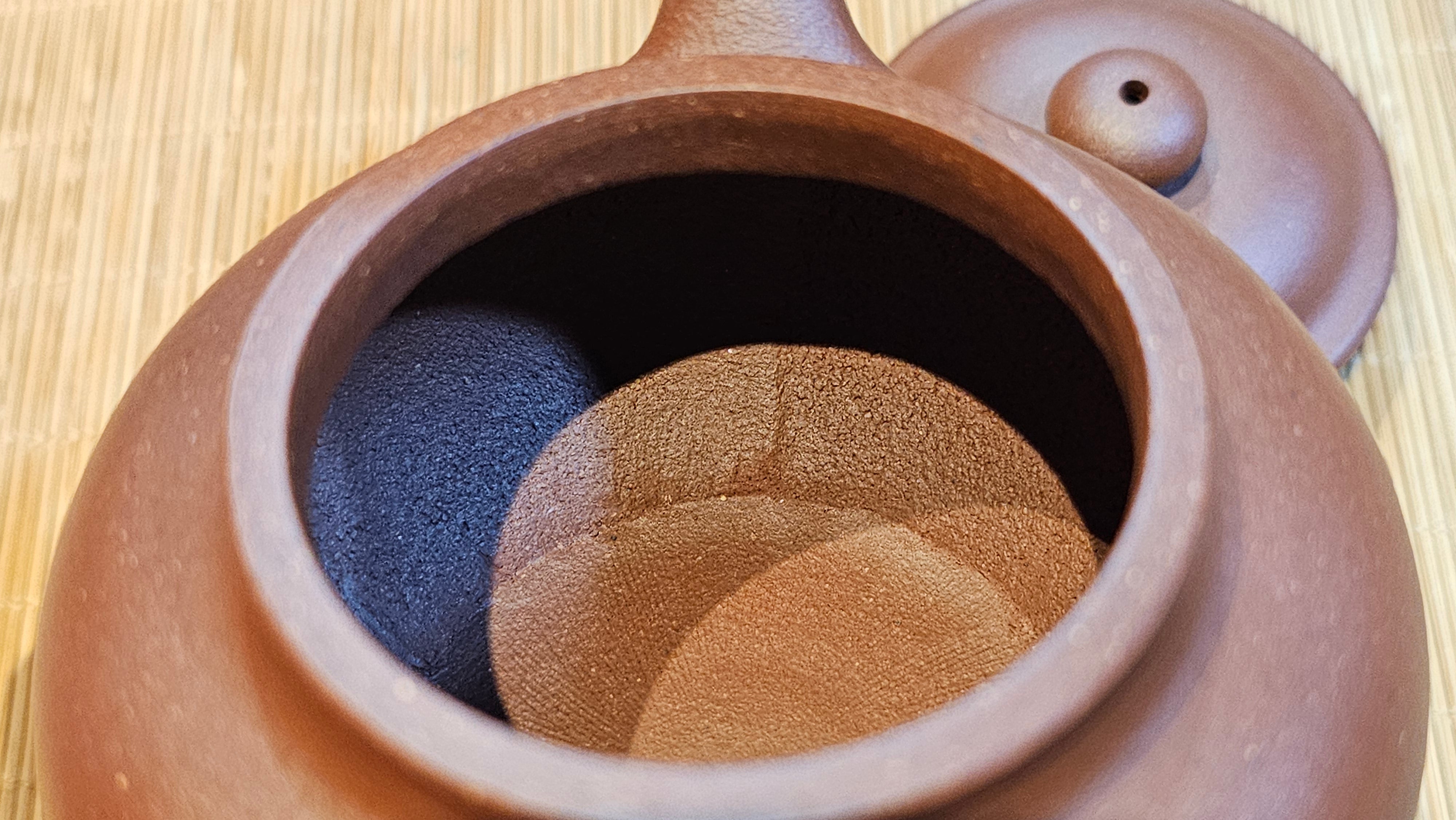 Duo Zhi 掇只, 211.9ml, Di Cao Qing Zi Ni 底槽青紫泥, by our Collaborative Craftsman Chen Fa Chu 陈法初 ~ Congratulations to Mr T.L., 1002hrs 14th June 2025, Singapore 🇸🇬.