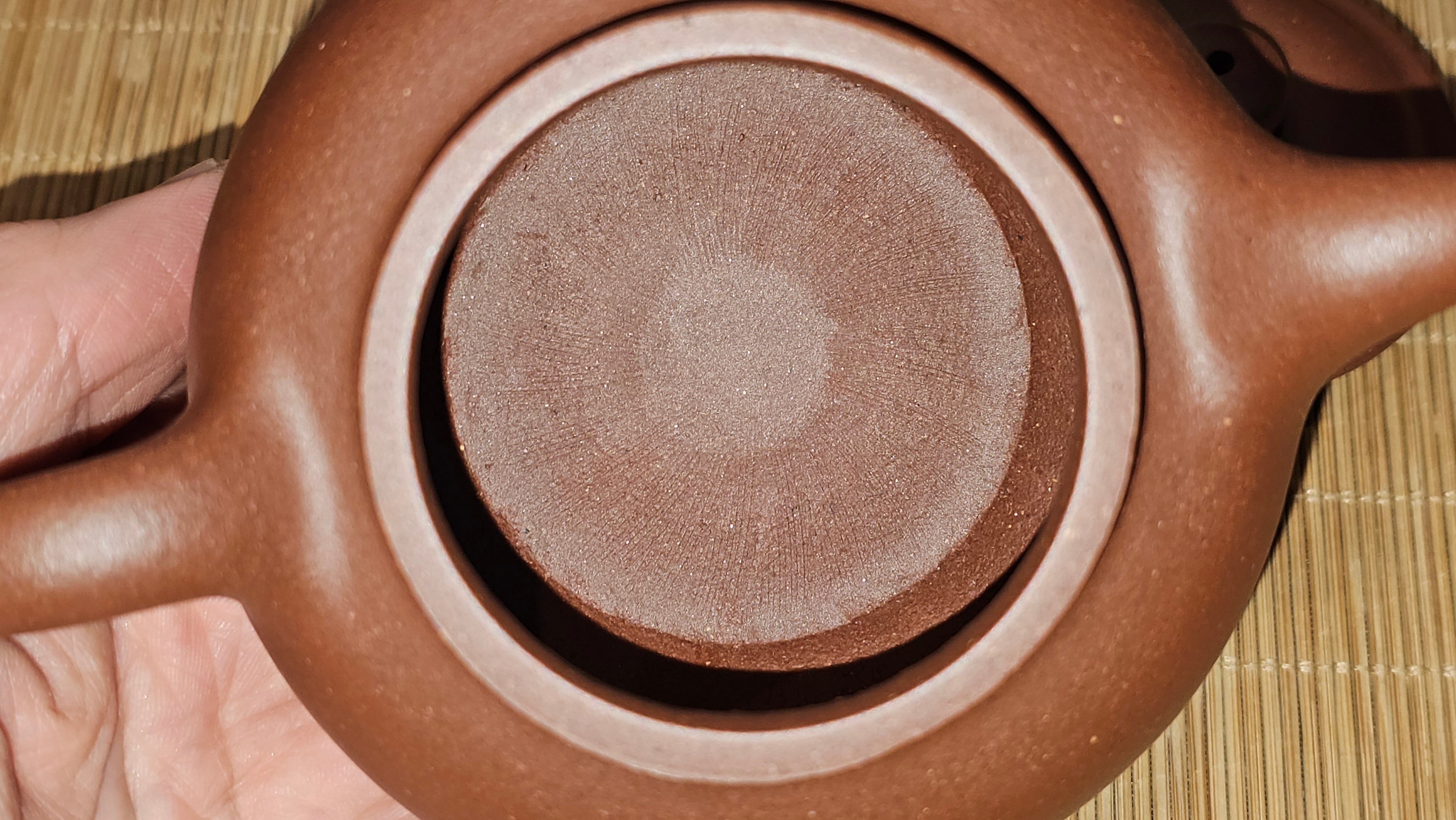 Duo Zhi 掇只, 211.9ml, Di Cao Qing Zi Ni 底槽青紫泥, by our Collaborative Craftsman Chen Fa Chu 陈法初 ~ Congratulations to Mr T.L., 1002hrs 14th June 2025, Singapore 🇸🇬.