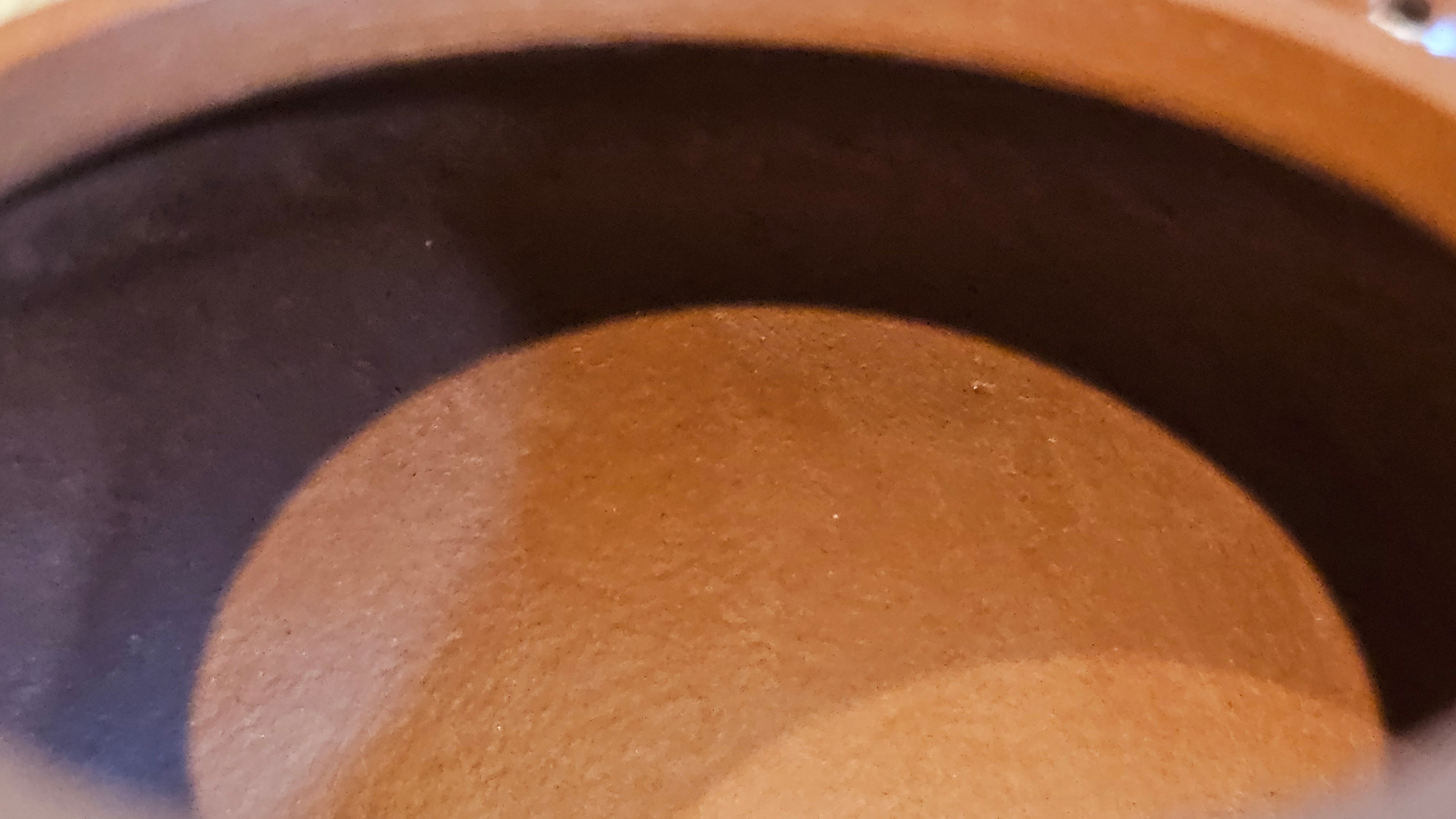 Li Xing 梨形, 170.3ml, Xiao Mei Yao Zhu Ni 小煤窑朱泥 by our Collaborative Craftsman Zhai Yi Yao 翟一耀。"竹韵茶香", 竹刻绘, Engraving of Bamboos and Calligraphy, by Craftsman Yi De Shu 一德书 ~ Congratulations to Mr M.P., 0019hrs 27th June 2025, Aurora, IL.