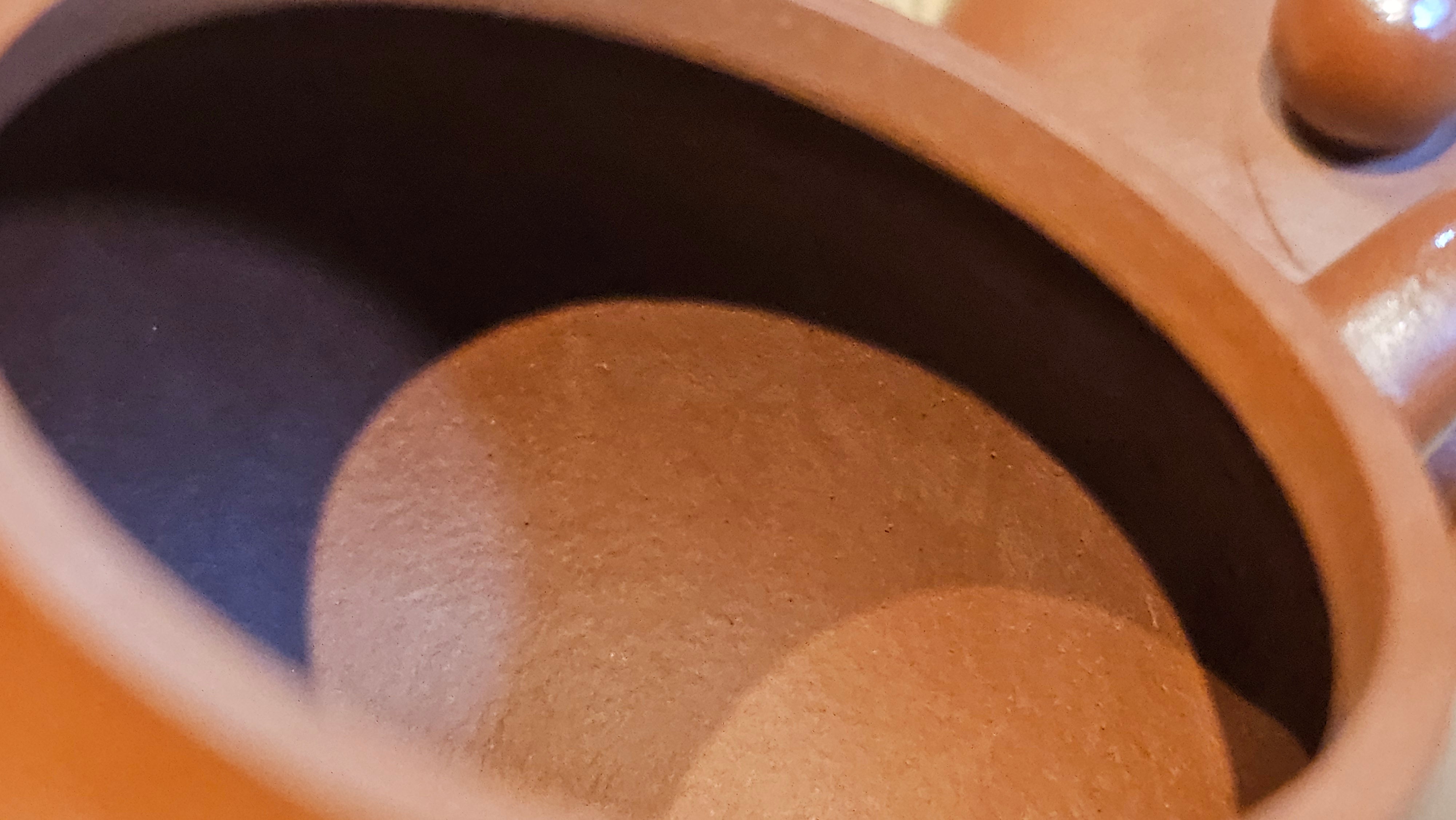 Li Xing 梨形, 170.3ml, Xiao Mei Yao Zhu Ni 小煤窑朱泥 by our Collaborative Craftsman Zhai Yi Yao 翟一耀。"竹韵茶香", 竹刻绘, Engraving of Bamboos and Calligraphy, by Craftsman Yi De Shu 一德书 ~ Congratulations to Mr M.P., 0019hrs 27th June 2025, Aurora, IL.