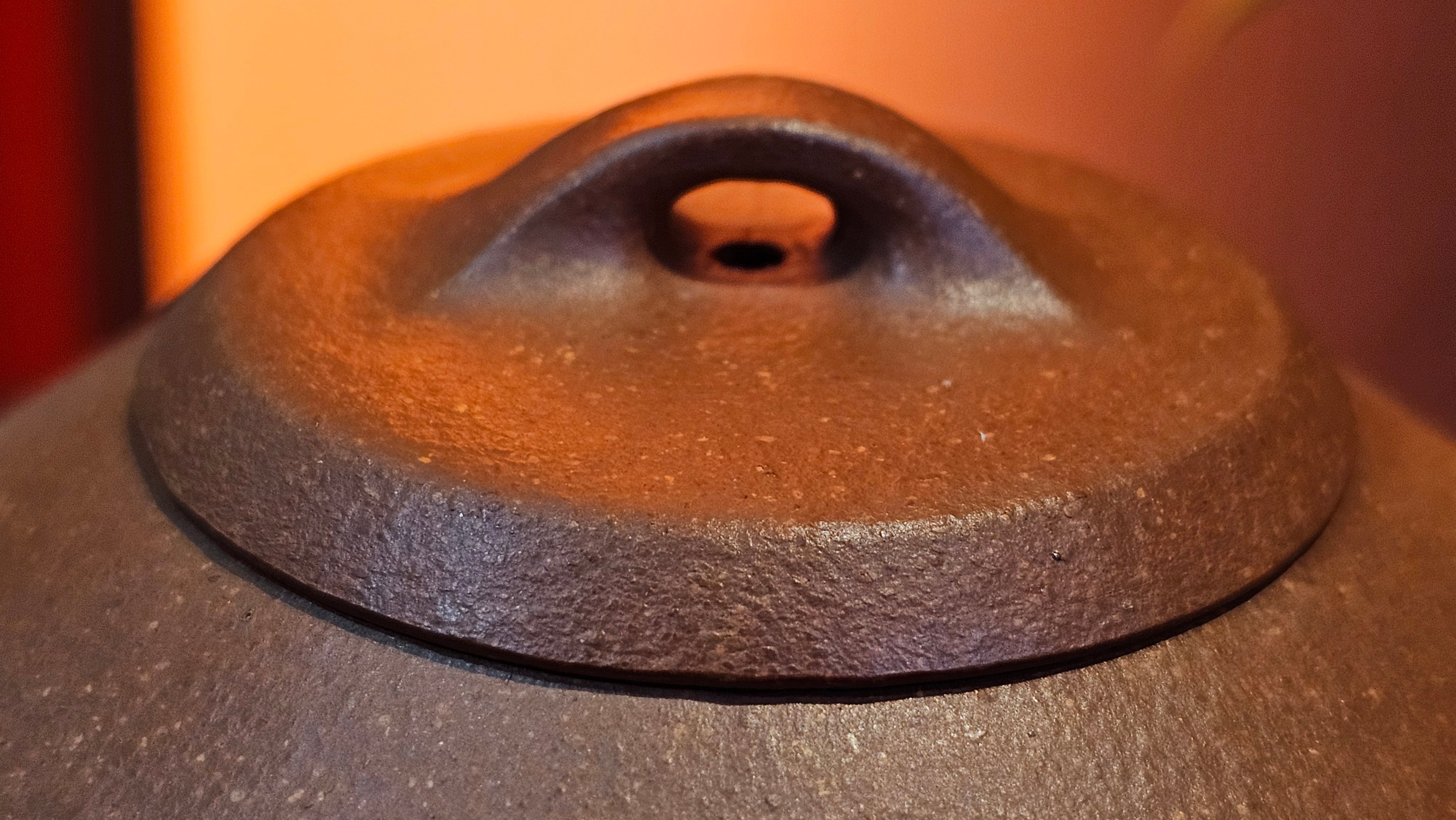 He Piao 合瓢, 155.9ml, Hong Jiang Po Ni 红降坡泥, by our Collaborative Craftsman Chen Gui Zhi 陈桂枝。(Red JiangPoNi is rarer than Yellow JiangPoNi, XiaoMeiYao ZhuNi & ZhaoZhuang ZhuNi) ~ Congratulations to Ms L., 0733hrs 30th May 2025, Katy, TX.