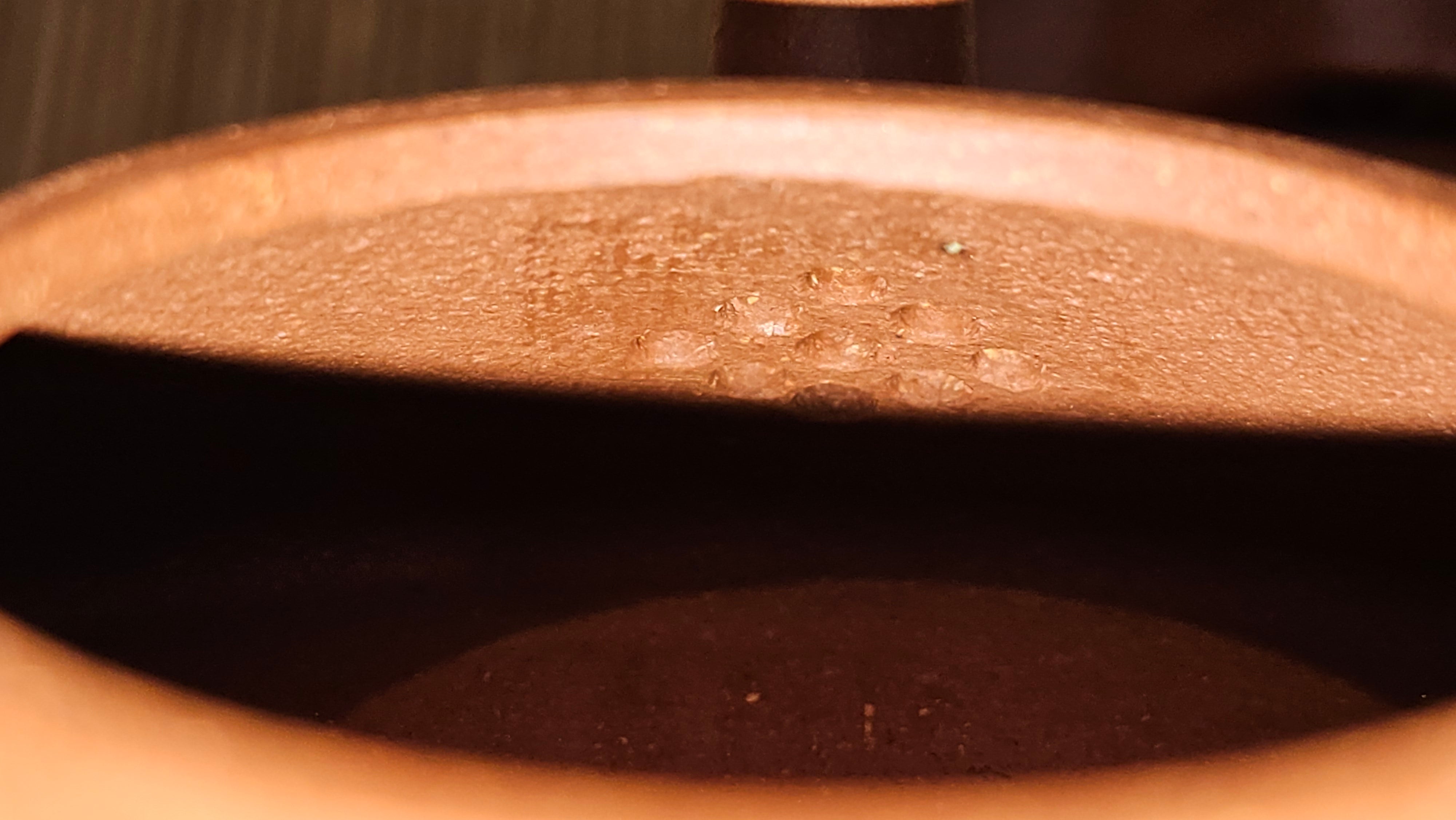 He Piao 合瓢, 155.9ml, Hong Jiang Po Ni 红降坡泥, by our Collaborative Craftsman Chen Gui Zhi 陈桂枝。(Red JiangPoNi is rarer than Yellow JiangPoNi, XiaoMeiYao ZhuNi & ZhaoZhuang ZhuNi) ~ Congratulations to Ms L., 0733hrs 30th May 2025, Katy, TX.