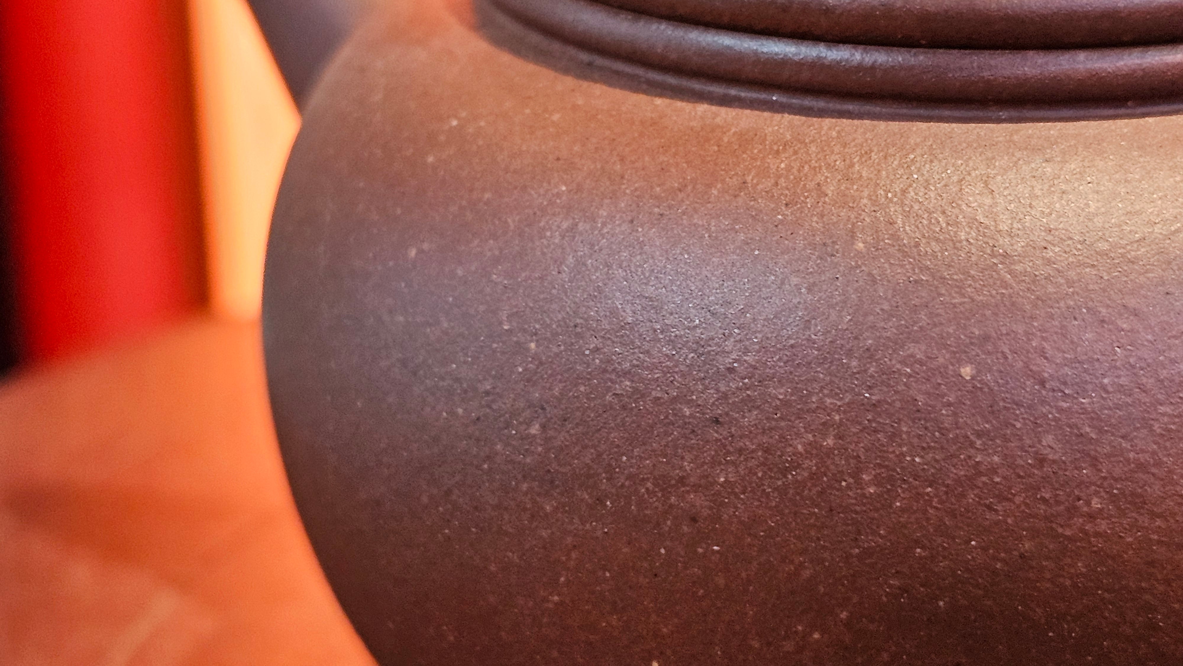 Shui Ping 水平, 170.5ml, Di Cao Qing Zi Ni 底槽青紫泥, by Craftsman Zhao Huai Xu 赵怀须 ~ Congratulations to Mr T.A., 1112hrs 31st May 2025, Samorin, Slovakia 🇸🇰.