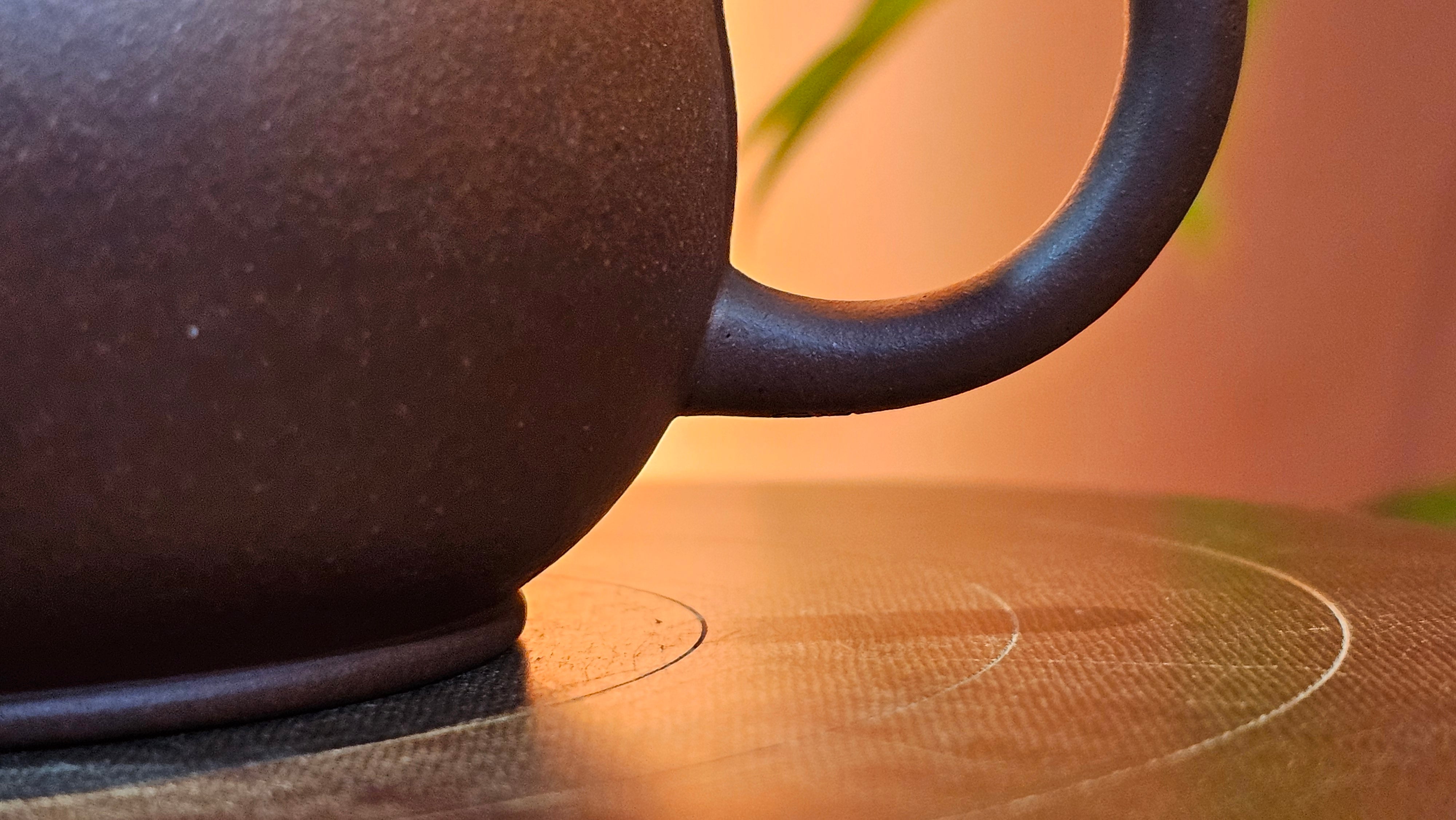 Shui Ping 水平, 170.5ml, Di Cao Qing Zi Ni 底槽青紫泥, by Craftsman Zhao Huai Xu 赵怀须 ~ Congratulations to Mr T.A., 1112hrs 31st May 2025, Samorin, Slovakia 🇸🇰.