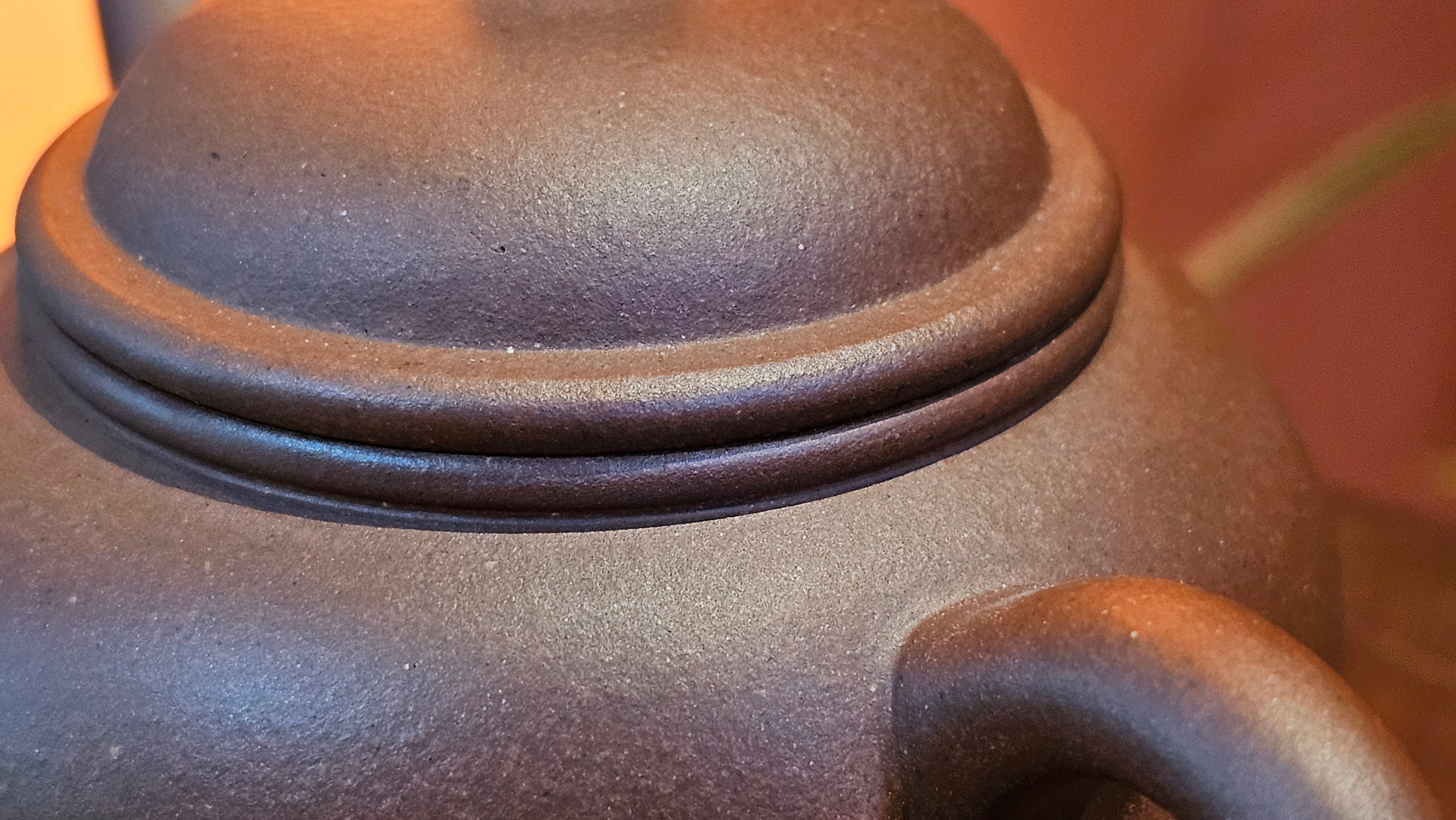 Shui Ping 水平, 170.5ml, Di Cao Qing Zi Ni 底槽青紫泥, by Craftsman Zhao Huai Xu 赵怀须 ~ Congratulations to Mr T.A., 1112hrs 31st May 2025, Samorin, Slovakia 🇸🇰.