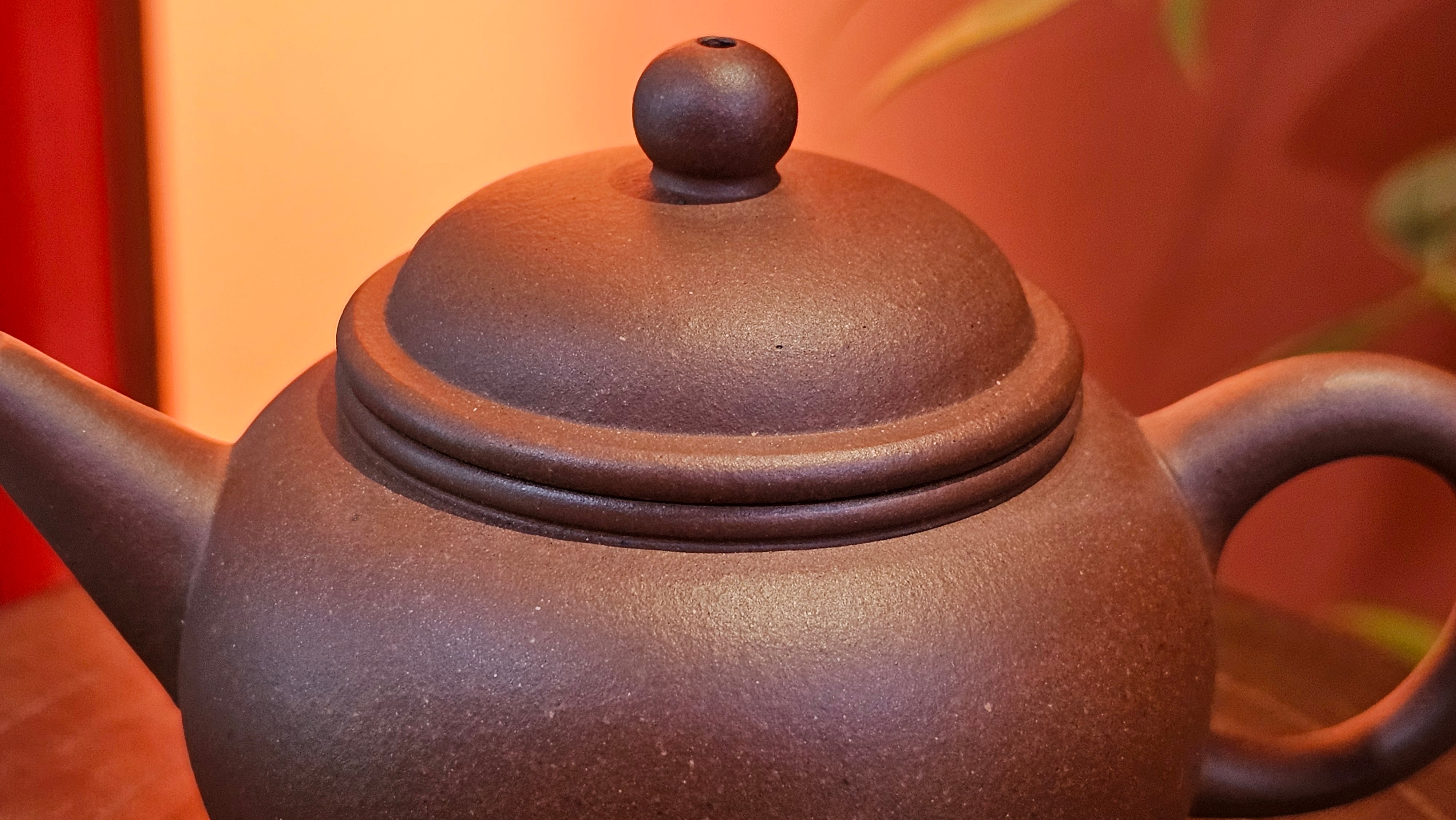 Shui Ping 水平, 170.5ml, Di Cao Qing Zi Ni 底槽青紫泥, by Craftsman Zhao Huai Xu 赵怀须 ~ Congratulations to Mr T.A., 1112hrs 31st May 2025, Samorin, Slovakia 🇸🇰.