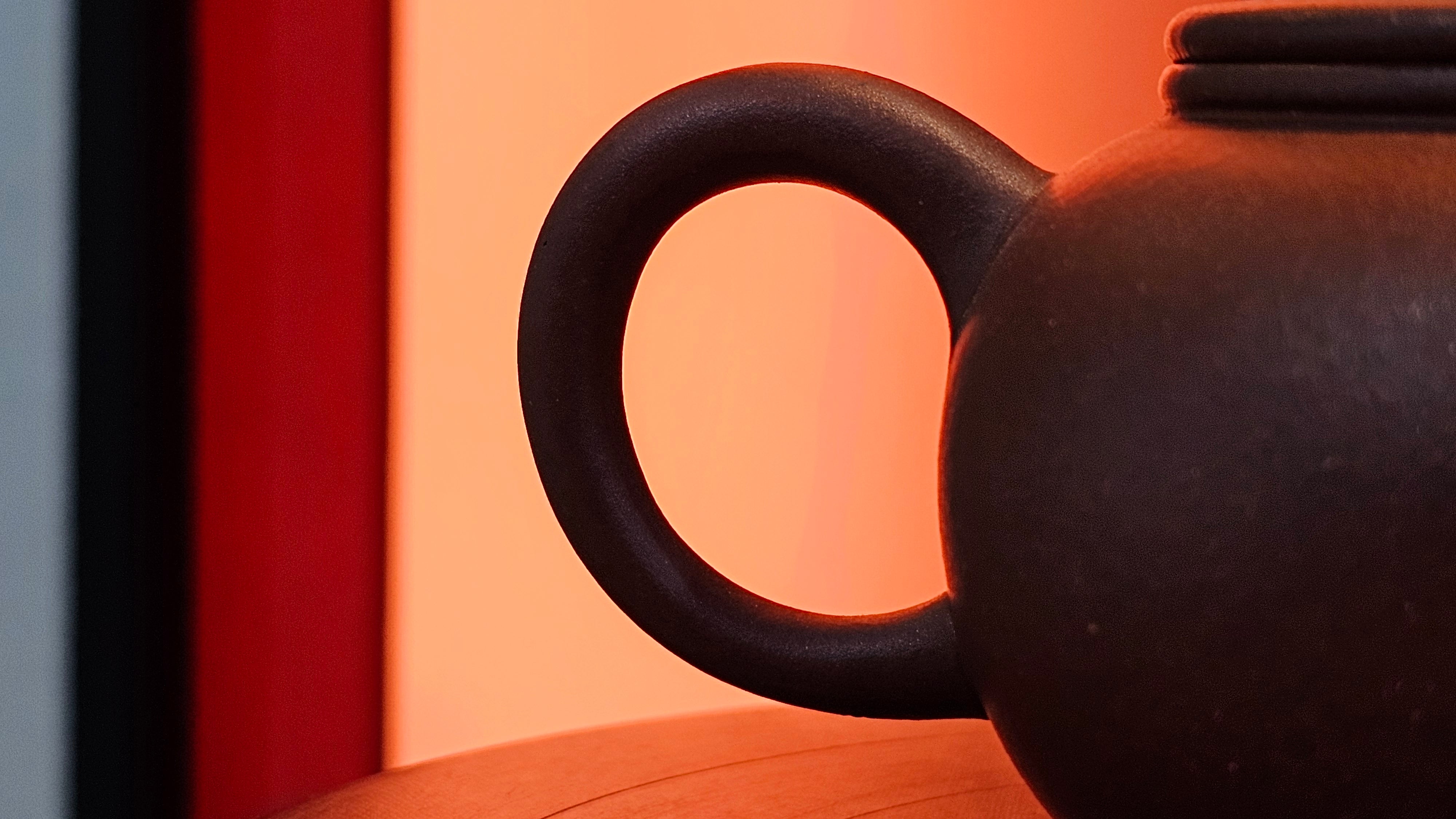 Shui Ping 水平, 170.5ml, Di Cao Qing Zi Ni 底槽青紫泥, by Craftsman Zhao Huai Xu 赵怀须 ~ Congratulations to Mr T.A., 1112hrs 31st May 2025, Samorin, Slovakia 🇸🇰.