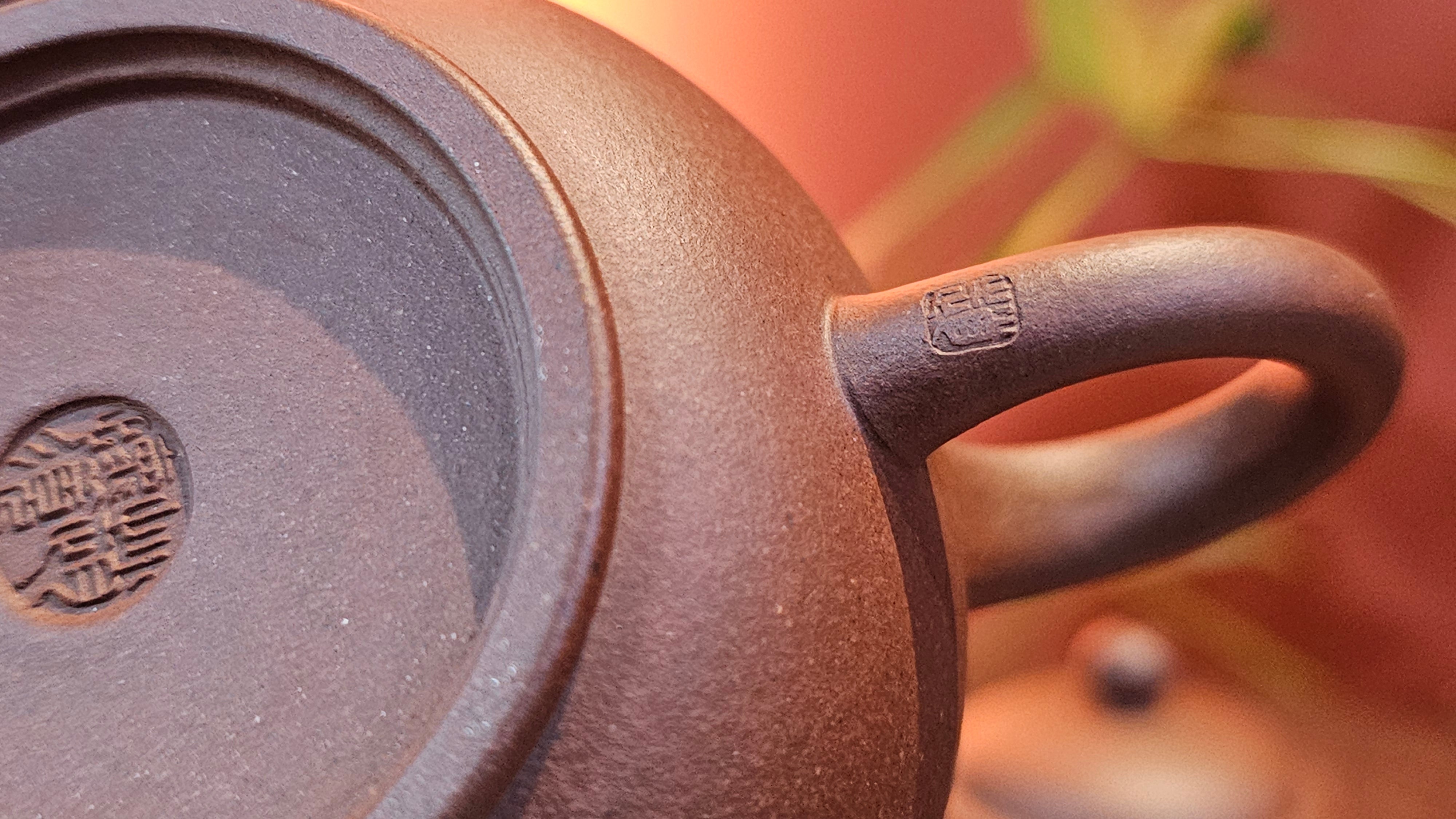 Shui Ping 水平, 170.5ml, Di Cao Qing Zi Ni 底槽青紫泥, by Craftsman Zhao Huai Xu 赵怀须 ~ Congratulations to Mr T.A., 1112hrs 31st May 2025, Samorin, Slovakia 🇸🇰.