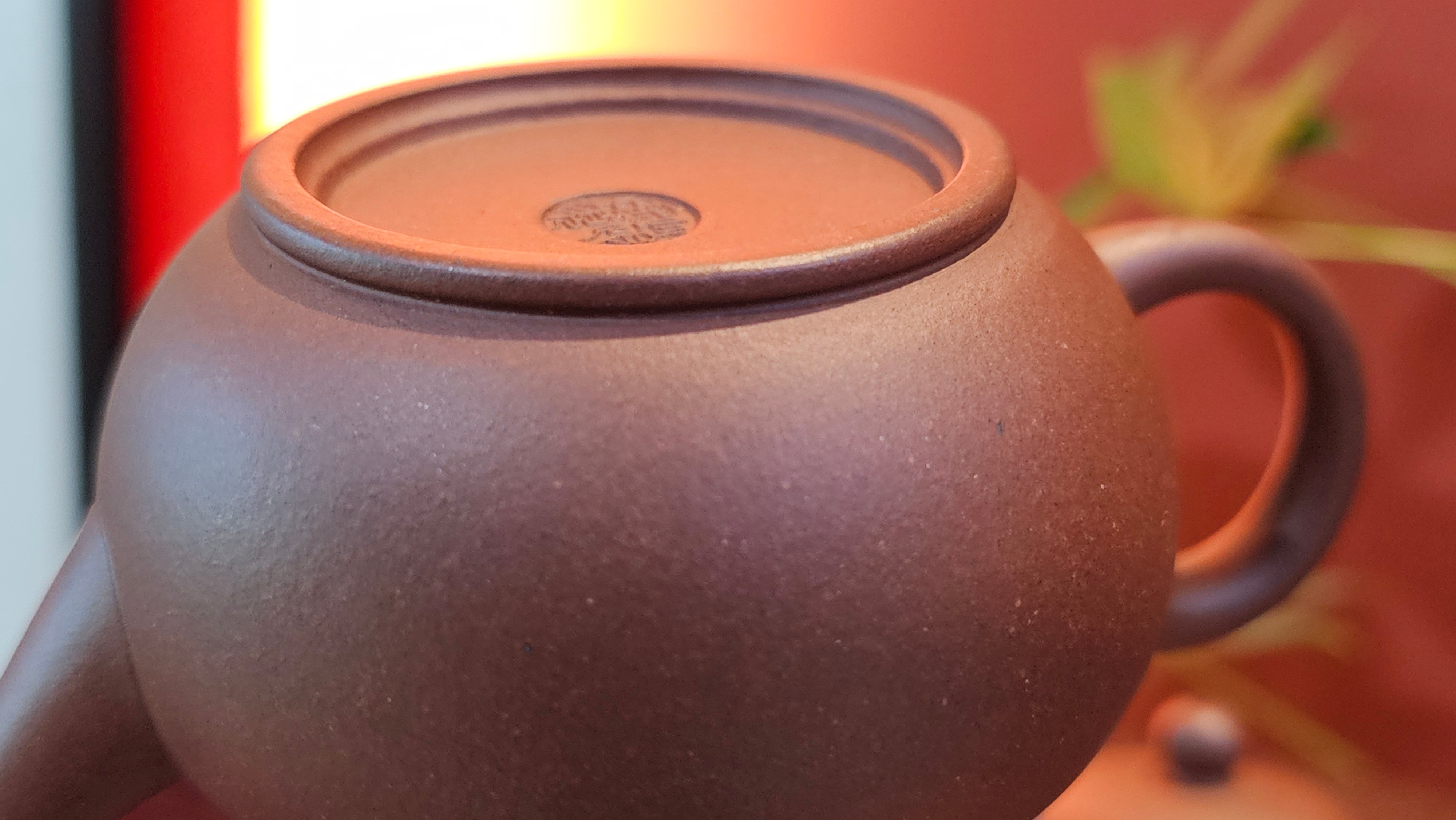 Shui Ping 水平, 170.5ml, Di Cao Qing Zi Ni 底槽青紫泥, by Craftsman Zhao Huai Xu 赵怀须 ~ Congratulations to Mr T.A., 1112hrs 31st May 2025, Samorin, Slovakia 🇸🇰.