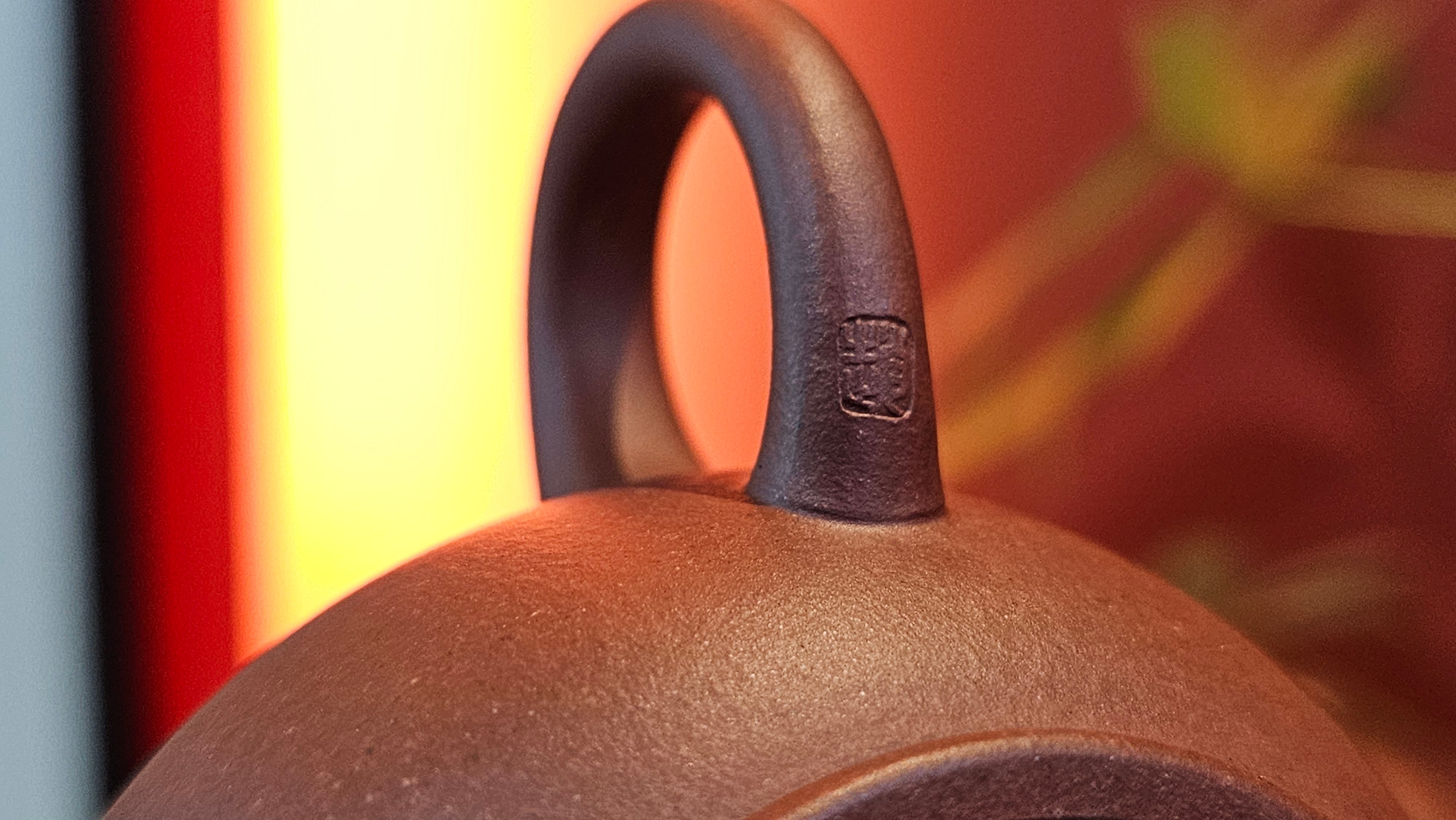 Shui Ping 水平, 170.5ml, Di Cao Qing Zi Ni 底槽青紫泥, by Craftsman Zhao Huai Xu 赵怀须 ~ Congratulations to Mr T.A., 1112hrs 31st May 2025, Samorin, Slovakia 🇸🇰.