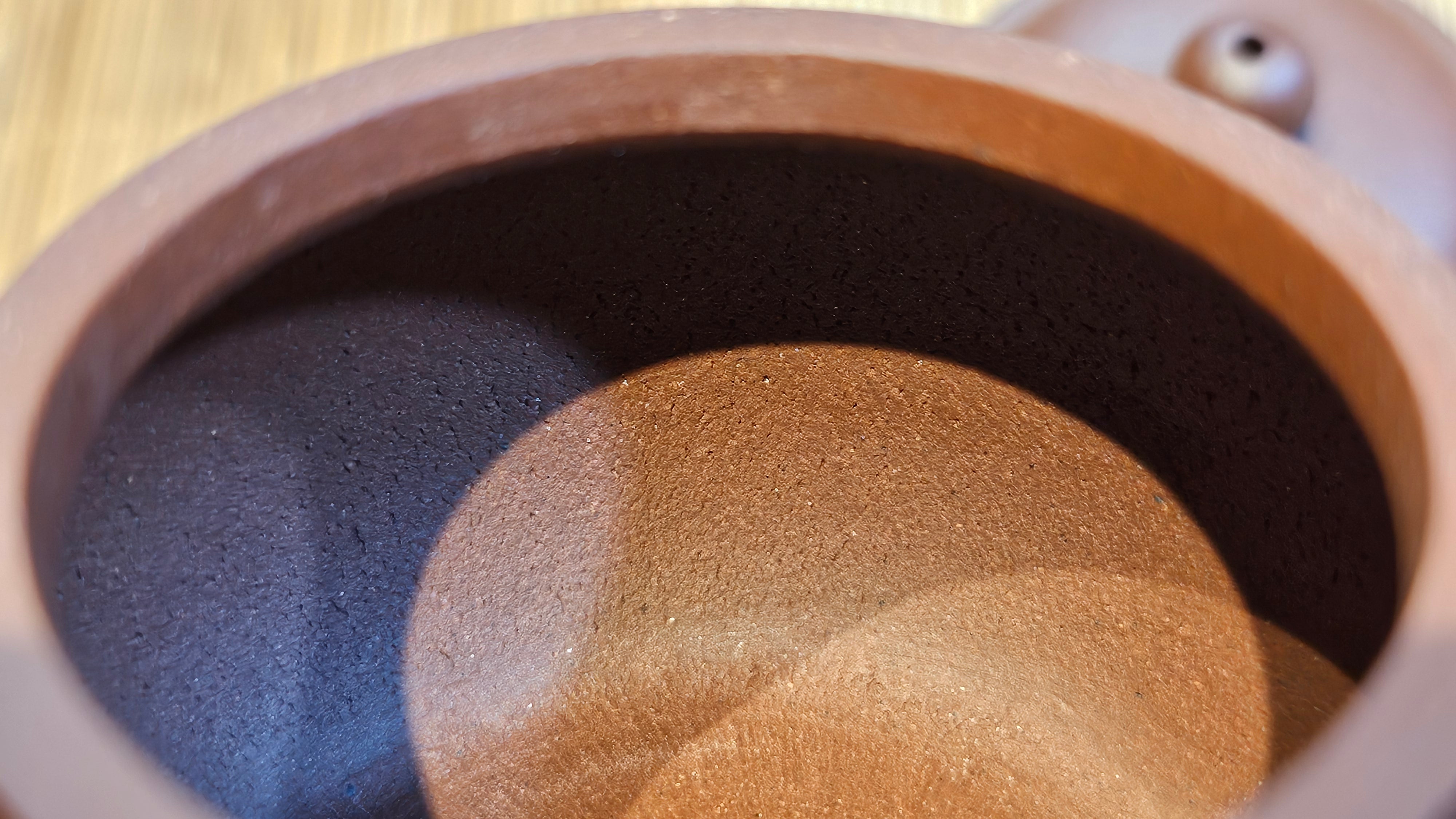 Shui Ping 水平, 170.5ml, Di Cao Qing Zi Ni 底槽青紫泥, by Craftsman Zhao Huai Xu 赵怀须 ~ Congratulations to Mr T.A., 1112hrs 31st May 2025, Samorin, Slovakia 🇸🇰.