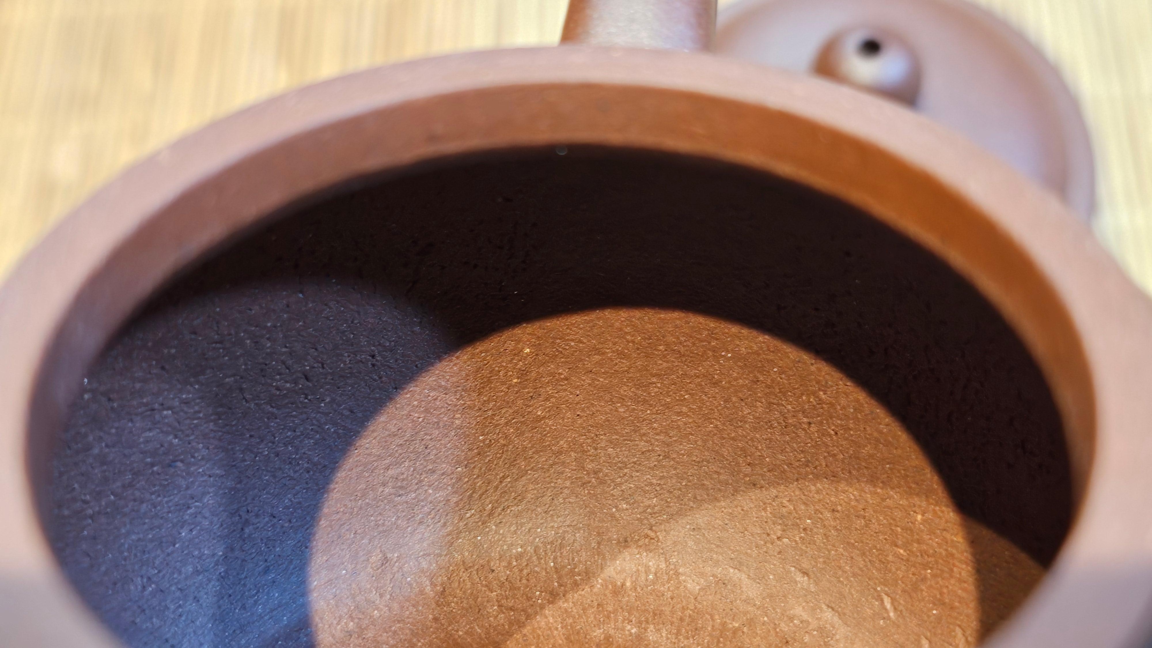 Shui Ping 水平, 170.5ml, Di Cao Qing Zi Ni 底槽青紫泥, by Craftsman Zhao Huai Xu 赵怀须 ~ Congratulations to Mr T.A., 1112hrs 31st May 2025, Samorin, Slovakia 🇸🇰.