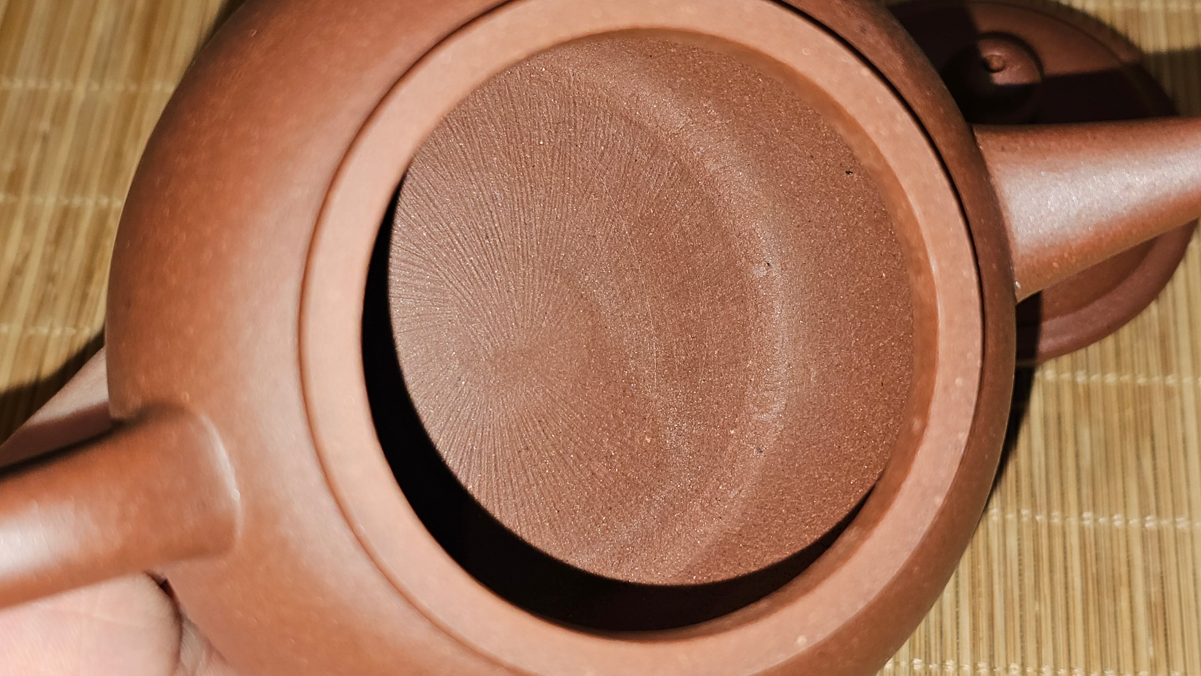 Shui Ping 水平, 170.5ml, Di Cao Qing Zi Ni 底槽青紫泥, by Craftsman Zhao Huai Xu 赵怀须 ~ Congratulations to Mr T.A., 1112hrs 31st May 2025, Samorin, Slovakia 🇸🇰.