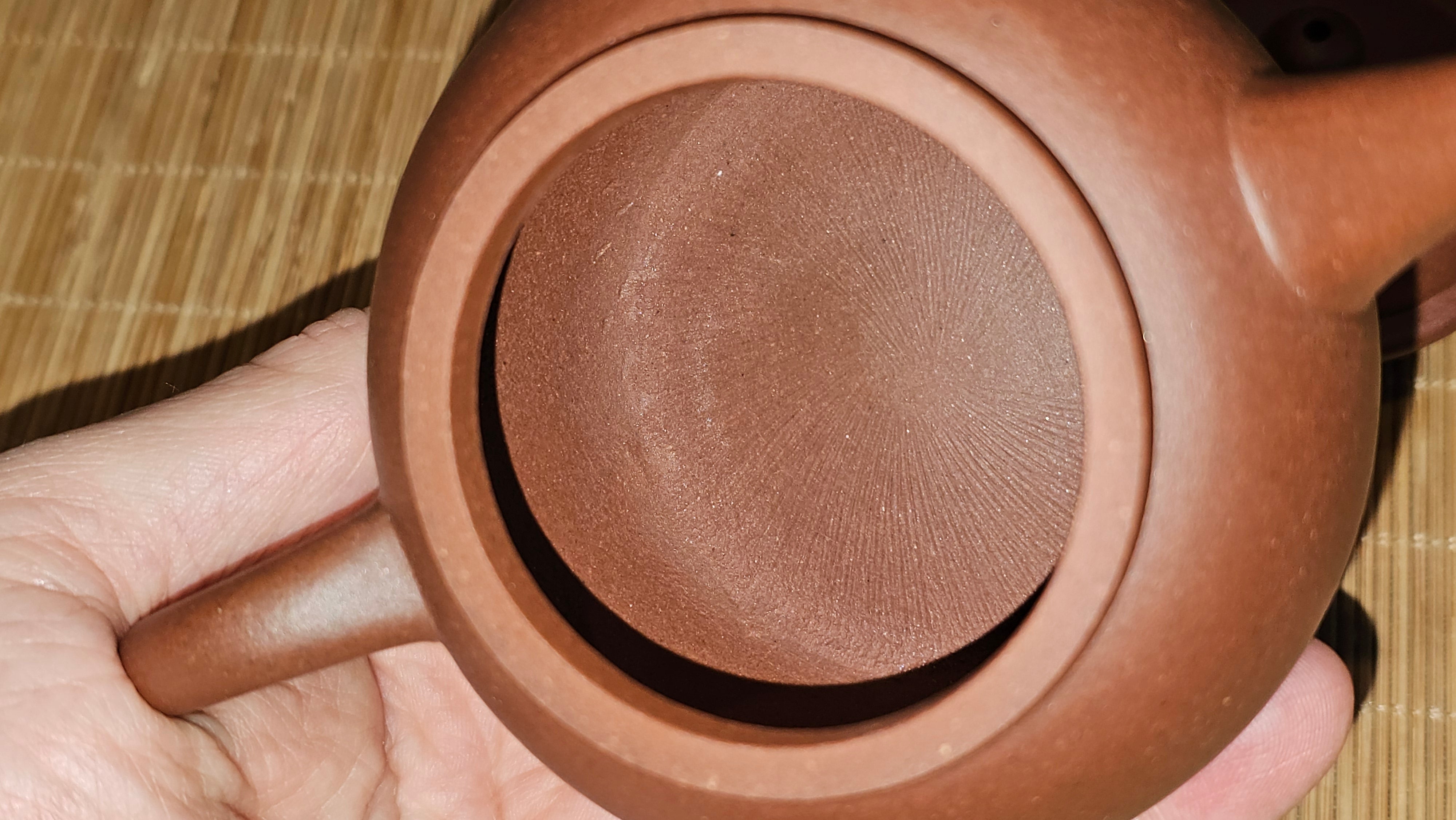 Shui Ping 水平, 170.5ml, Di Cao Qing Zi Ni 底槽青紫泥, by Craftsman Zhao Huai Xu 赵怀须 ~ Congratulations to Mr T.A., 1112hrs 31st May 2025, Samorin, Slovakia 🇸🇰.