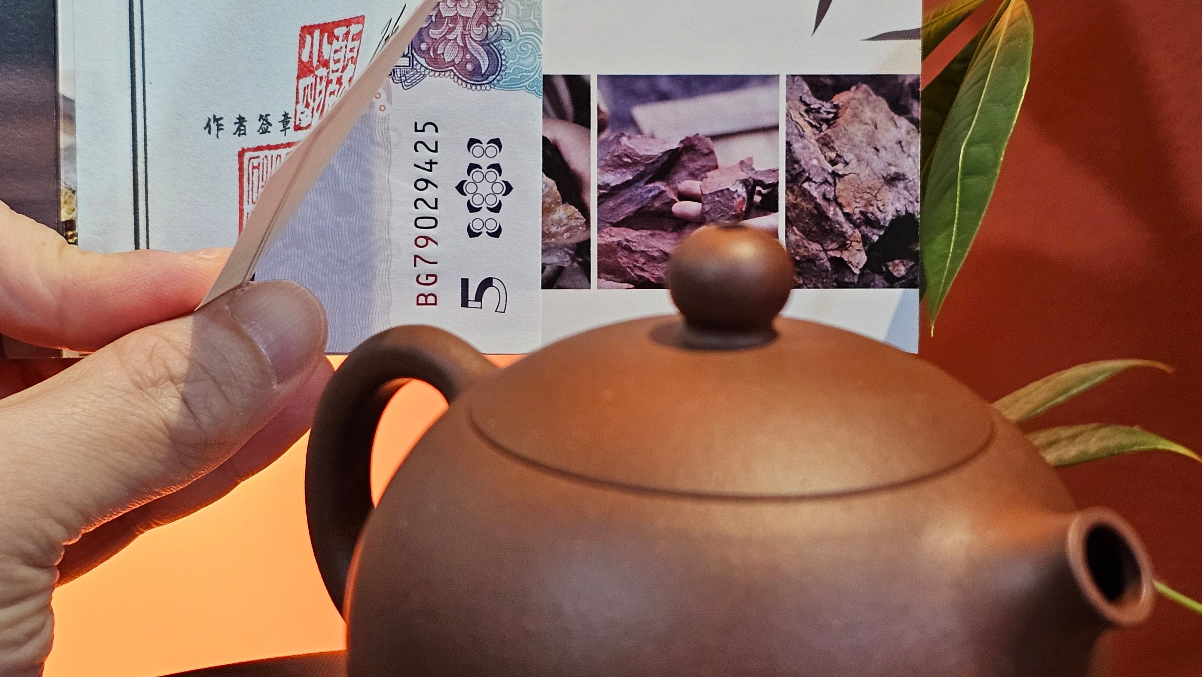 Xi Shi 西施, 161.3ml, Di Cao Qing Zi Ni 底槽青紫泥, by Craftsman Gu Xiao Ming 顾小明 ~ Congratulations to Mr A.P., 2211hrs 31st May 2025, Wien, Austria 🇦🇹.