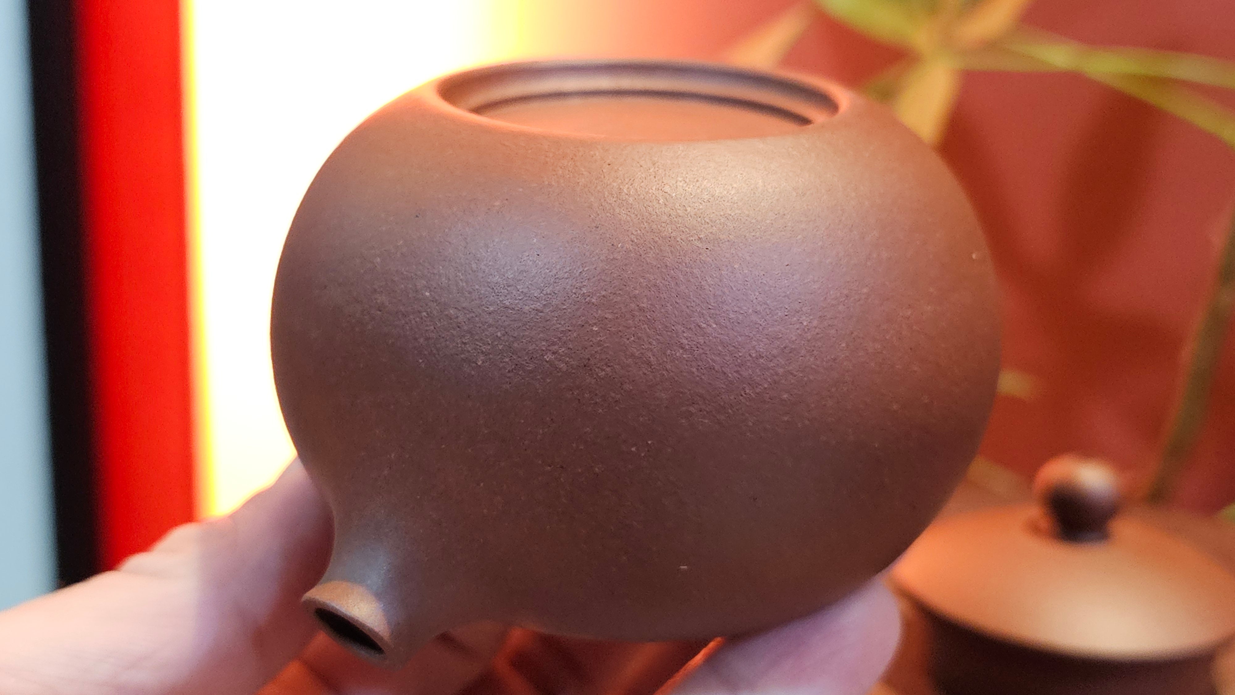 Xi Shi 西施, 161.3ml, Di Cao Qing Zi Ni 底槽青紫泥, by Craftsman Gu Xiao Ming 顾小明 ~ Congratulations to Mr A.P., 2211hrs 31st May 2025, Wien, Austria 🇦🇹.