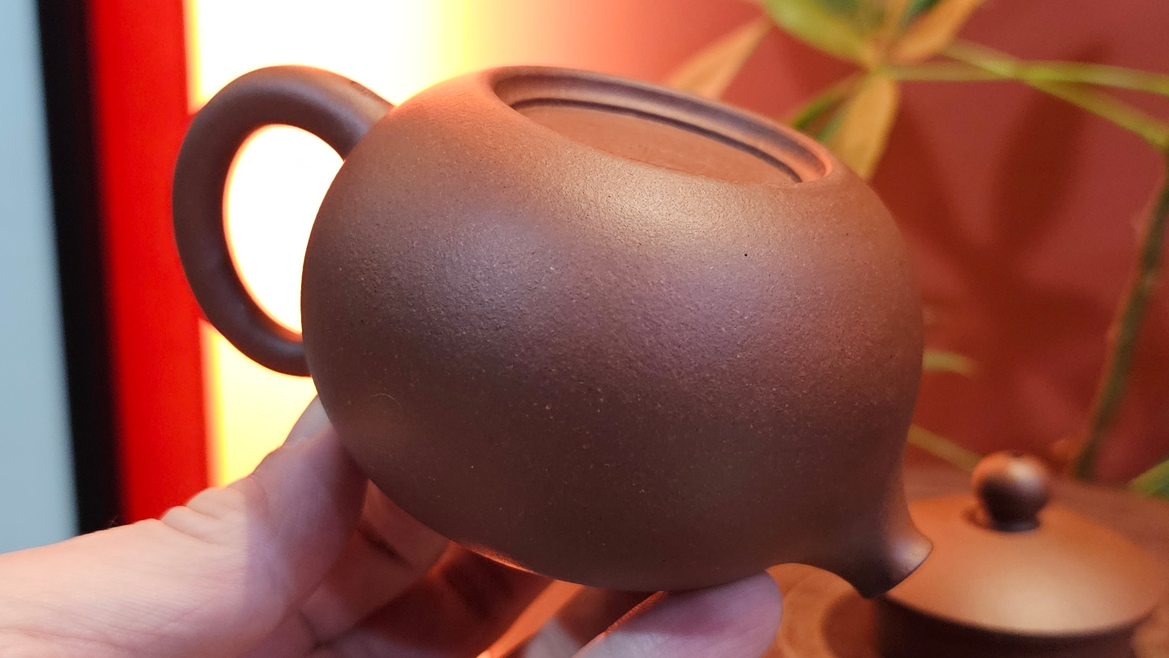 Xi Shi 西施, 161.3ml, Di Cao Qing Zi Ni 底槽青紫泥, by Craftsman Gu Xiao Ming 顾小明 ~ Congratulations to Mr A.P., 2211hrs 31st May 2025, Wien, Austria 🇦🇹.