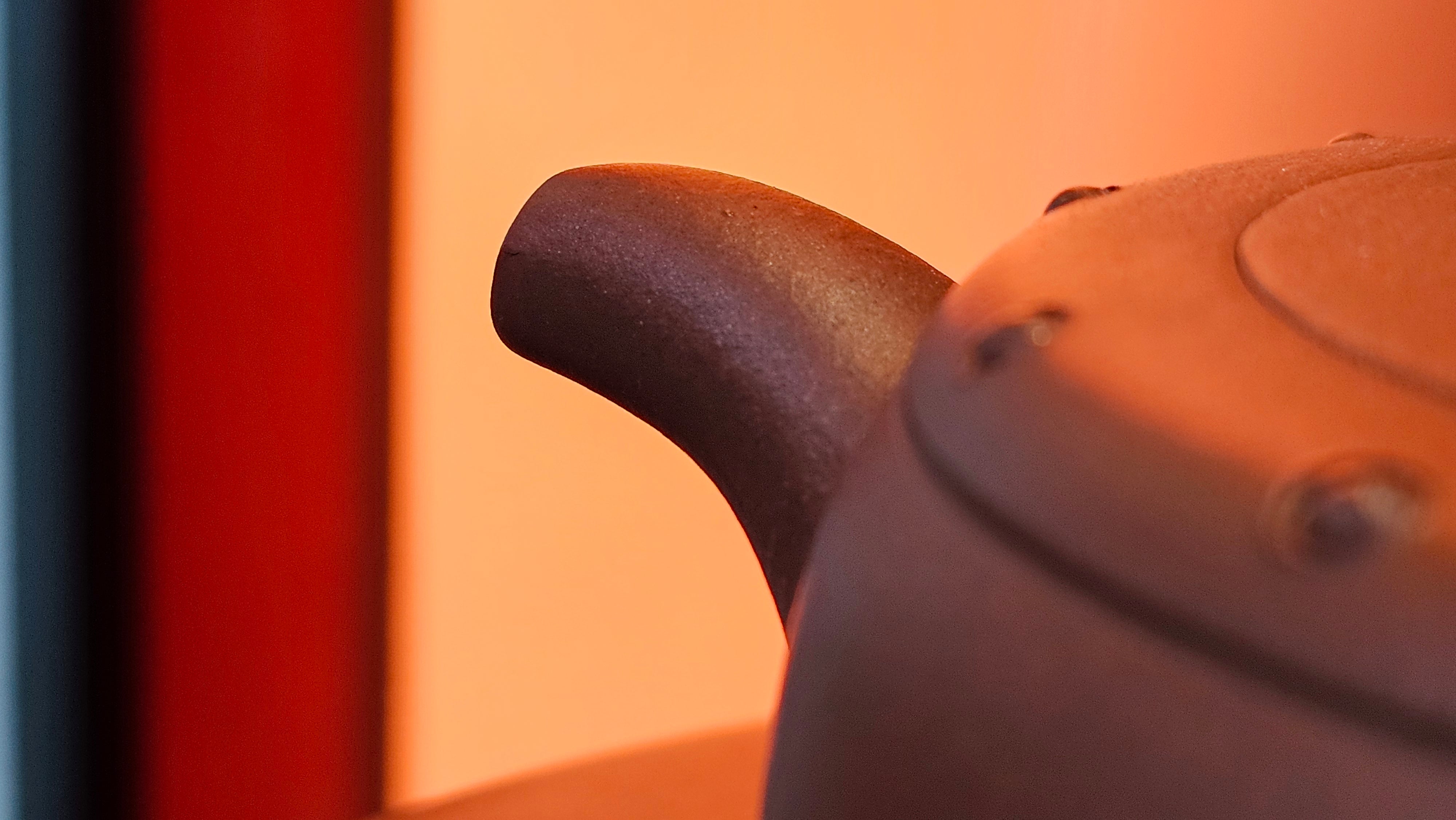 Ru Yi Gu 如意鼓, 207.3ml, Di Cao Qing Zi Ni 底槽青紫泥, by our Craftsman Li Qiu Lin 李秋林 ~ Congratulations to Mr A.Y., 1104hrs 1st June 2025, Millbrae, CA.